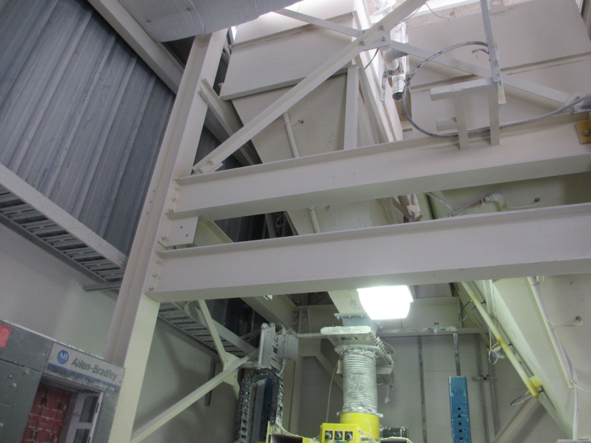 FLEXICON - BULK BAG FILLER W/ 10 INCH SLIDE , GATE, HOPPER, ELECTRIC CONTROL BOX - Image 2 of 3