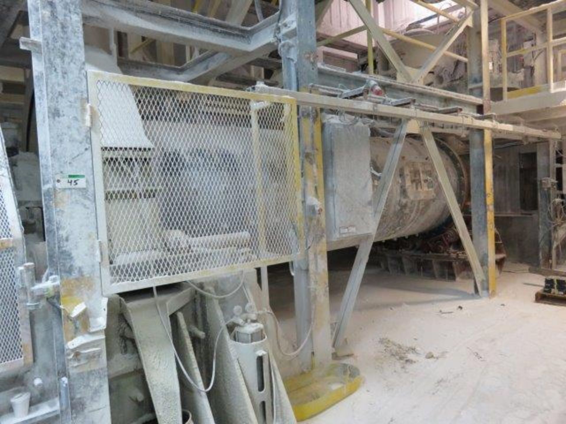 BALL MILL - MARCY 5 FOOT X 18 FOOT P/W , 150 HP/440 (NEAR NEW TRUNNION SYSTEM) - Image 2 of 2