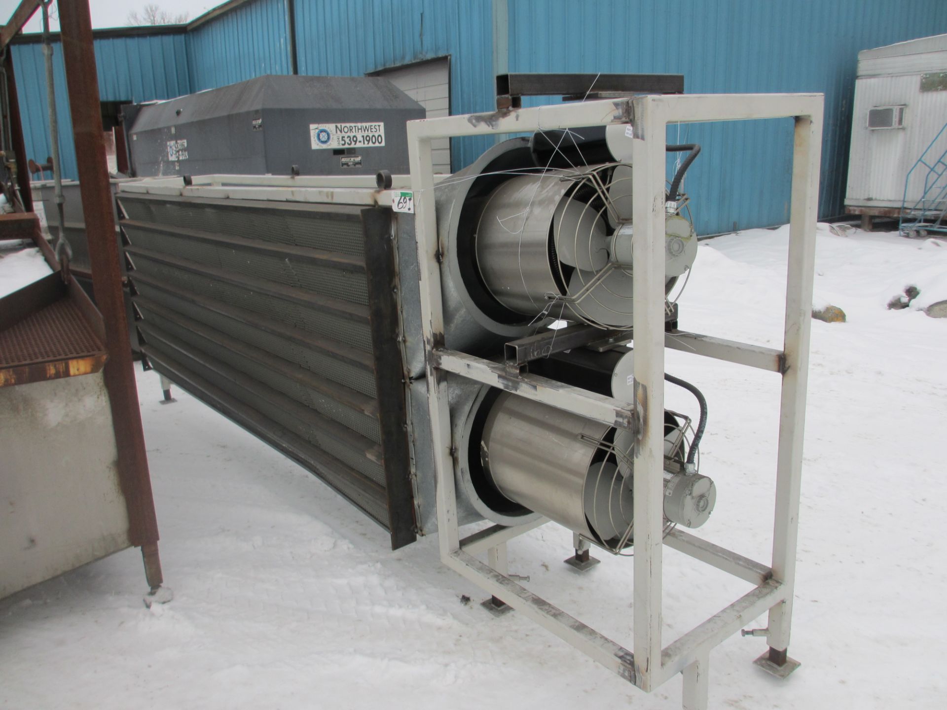 COOLING UNIT W/ (2) 1/3 HP SS FANS