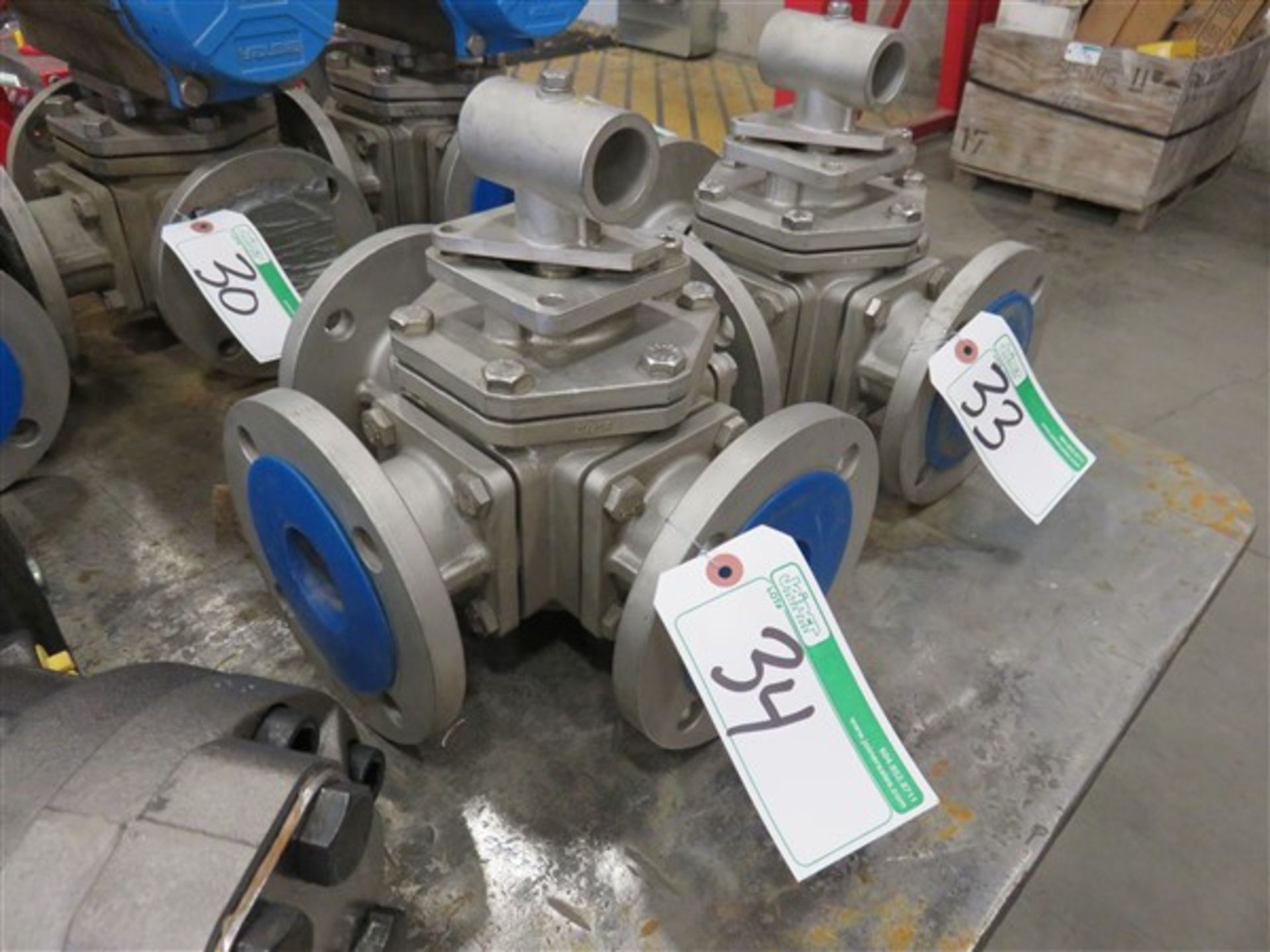 3 WAY BALL VALVE