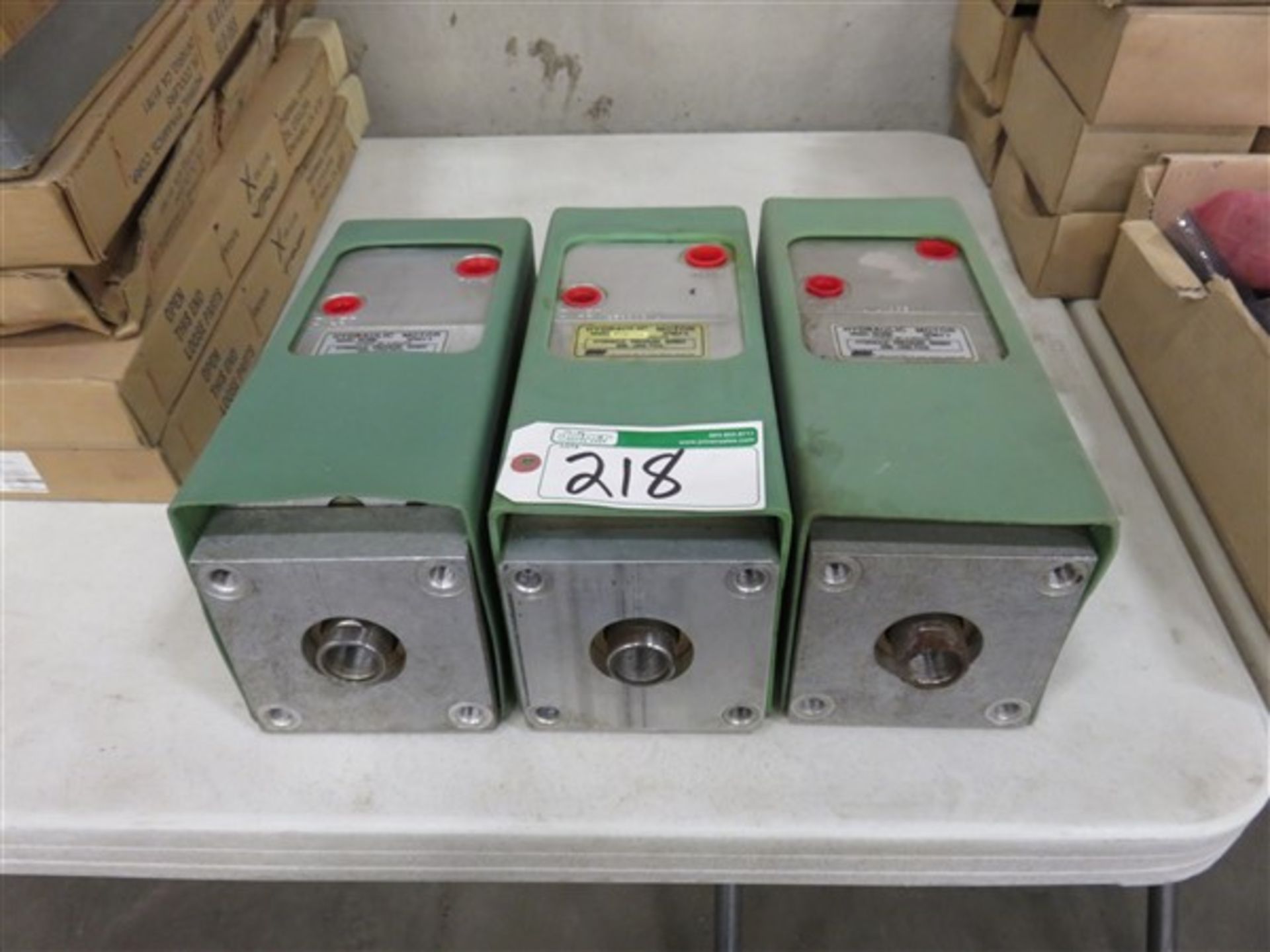 2 LINCOLN HYDRAULIC MOTORS