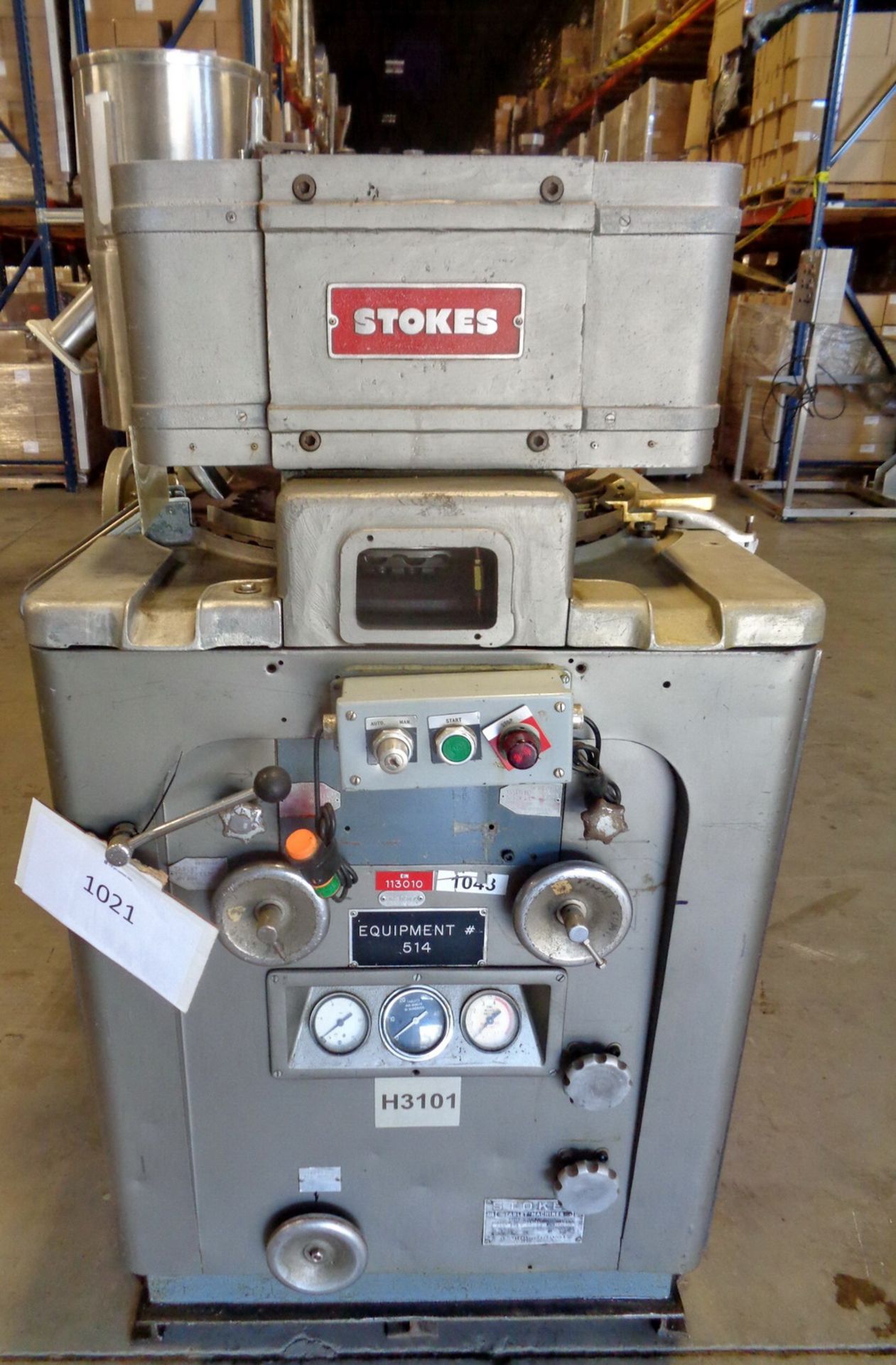 Stokes 51 Station Tablet Press, Model 540, S/N T-36859