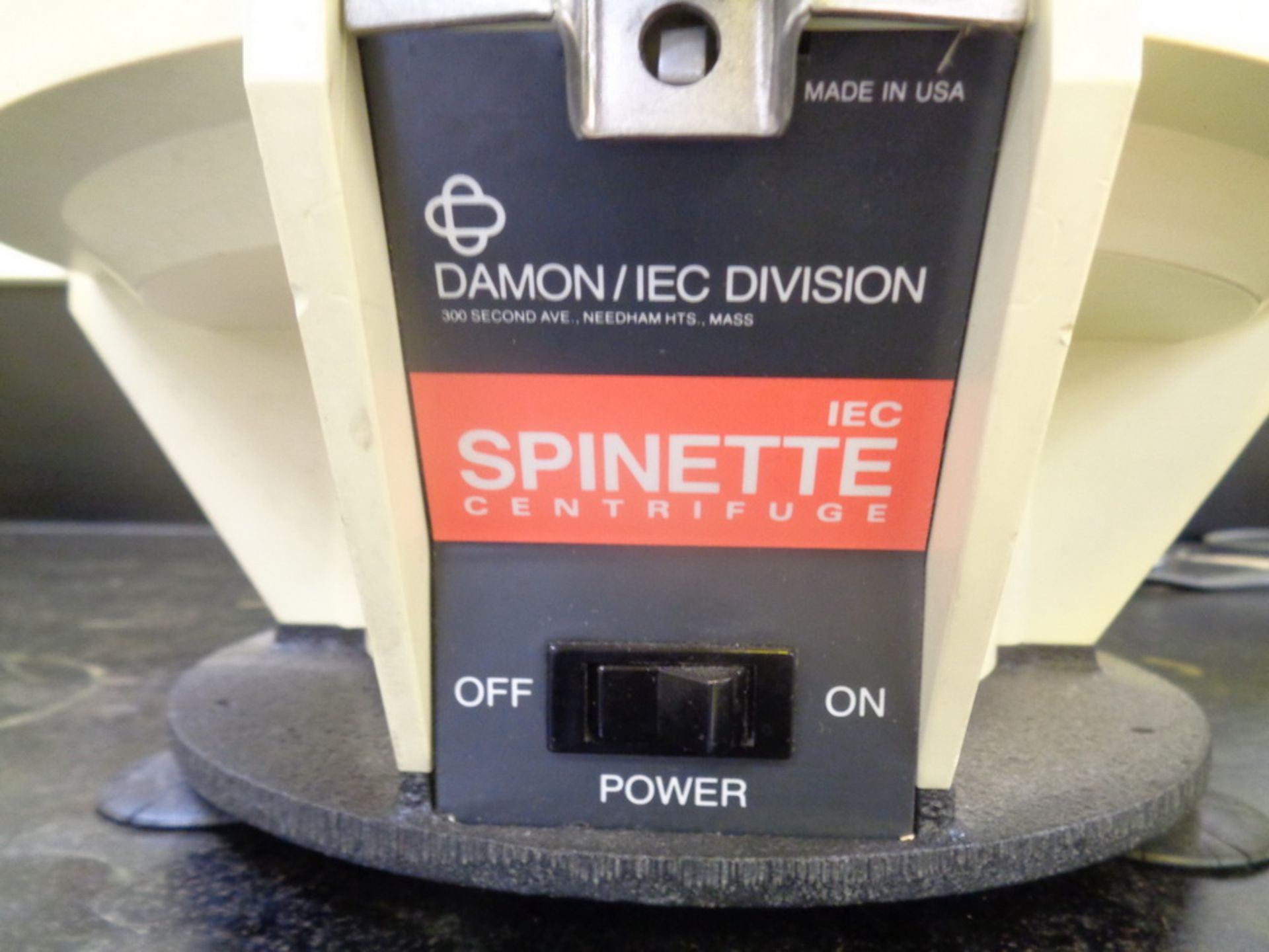 (2) Damon/IEC Centrifuges, Model Spinette - Bild 3 aus 4