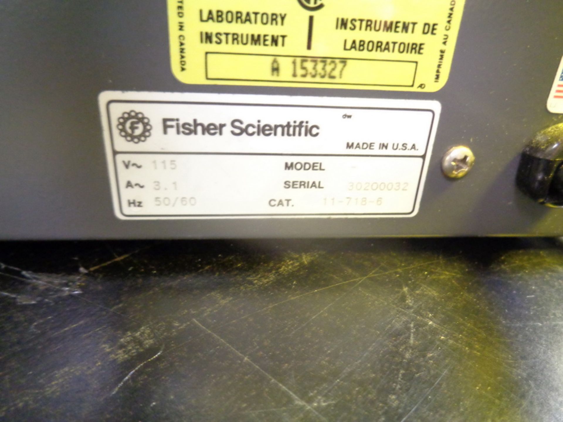 Fisher Scientific Dry Bath Incubator, S/N 3020032 - Image 4 of 4