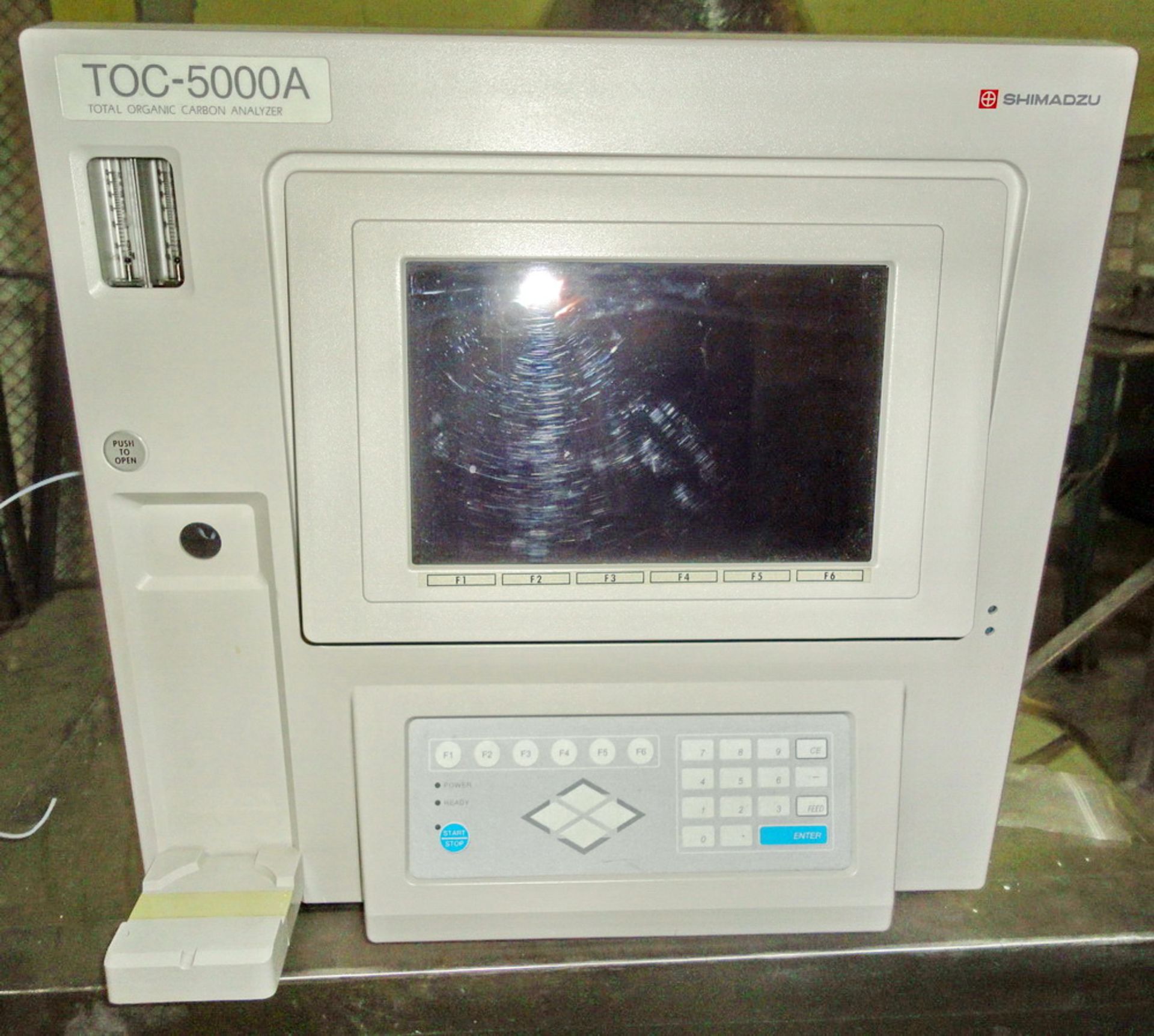 Shimadzu Model TOC-5000A Total Organics Carbon Analyzer, S/N 36401045