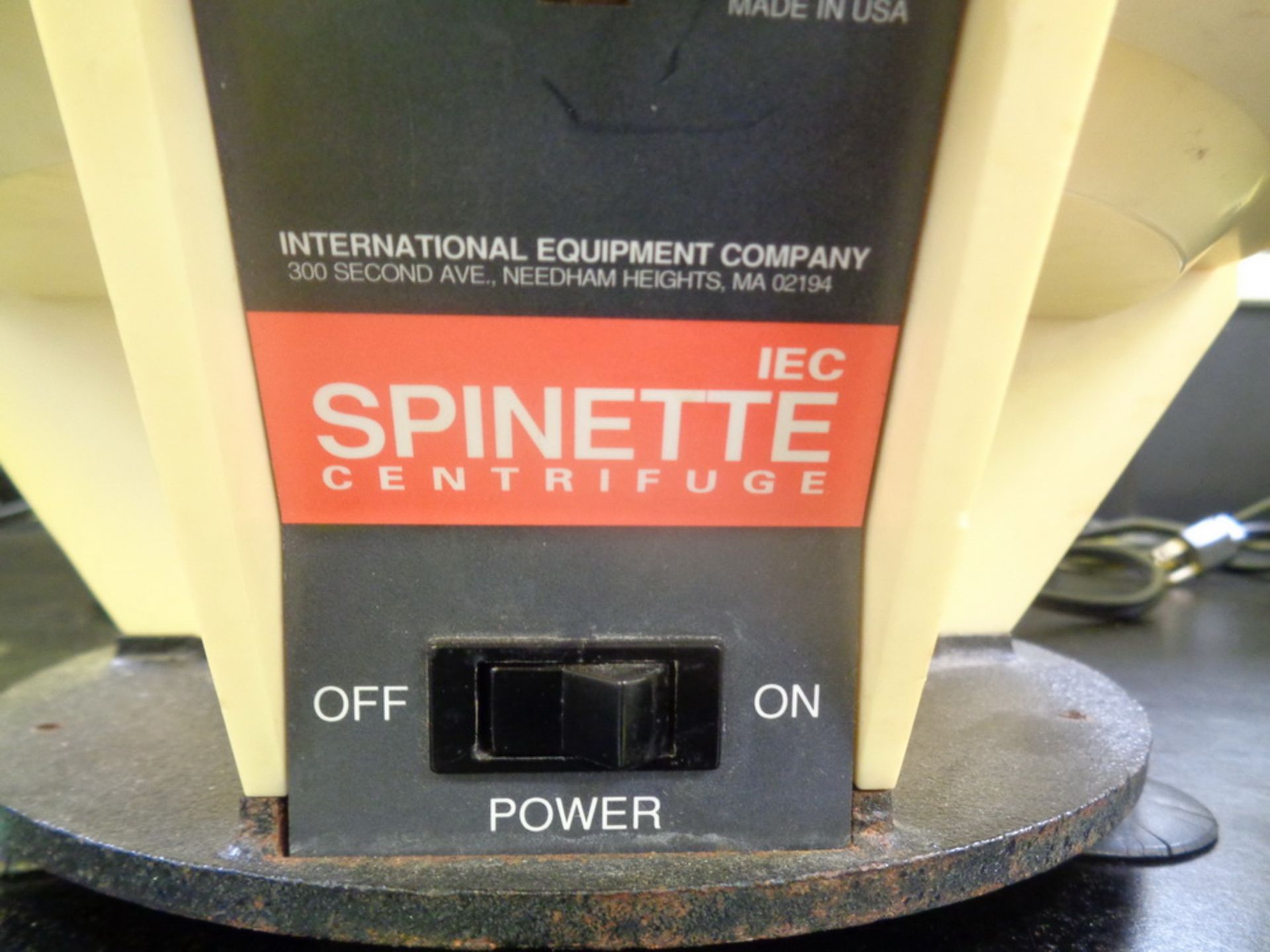 (2) Damon/IEC Centrifuges, Model Spinette - Image 3 of 3