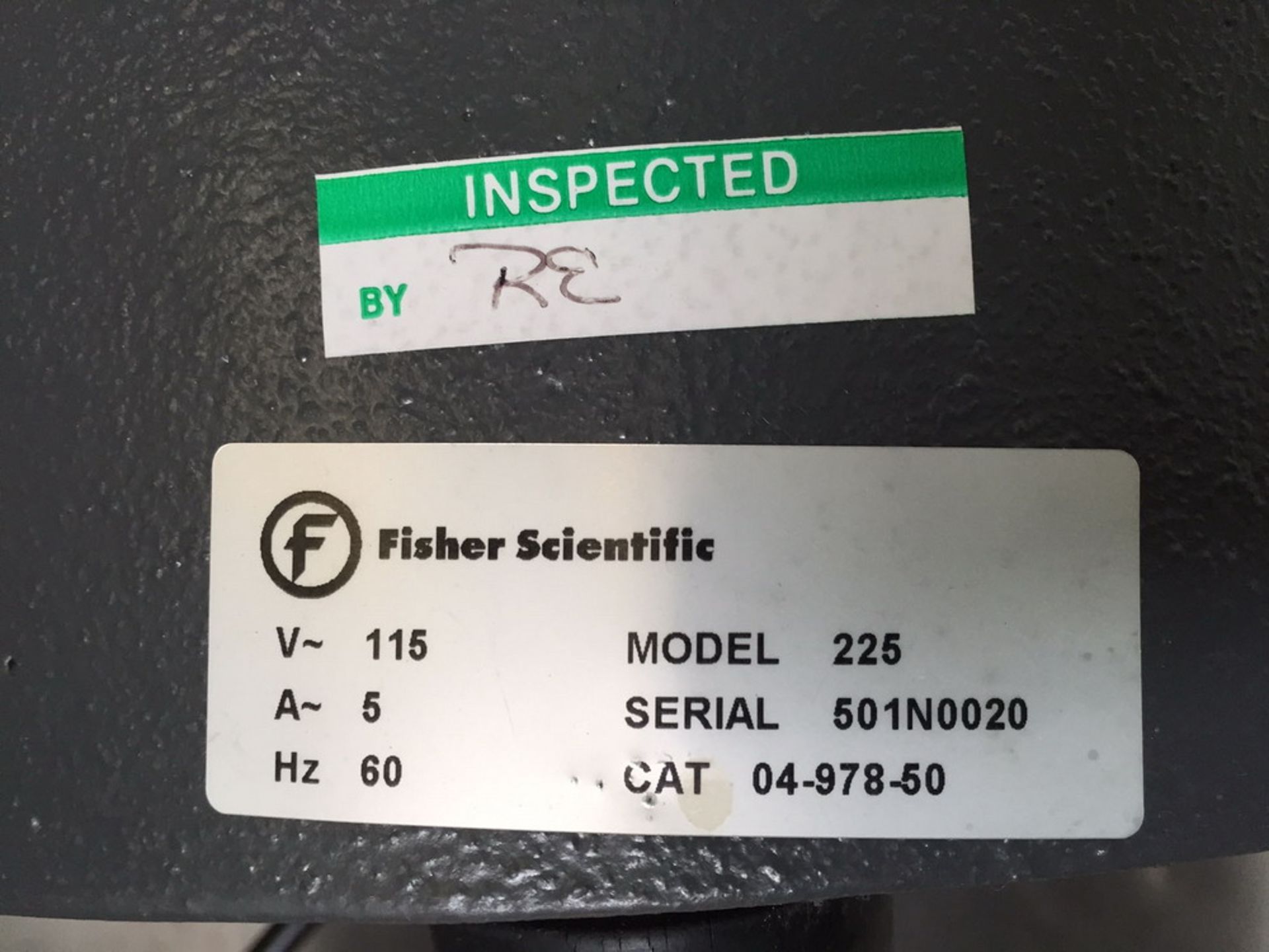 1-Fisher Scientific Centrific Centrifuge, Model 225, S/N 501N0020 - Image 4 of 4