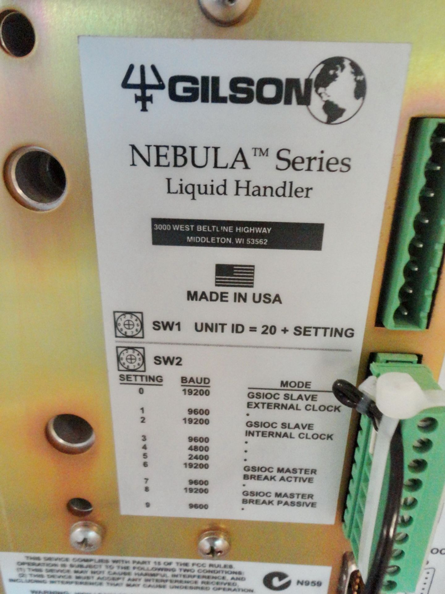 Gilson Liquid Handler, Model 215 - Image 2 of 2