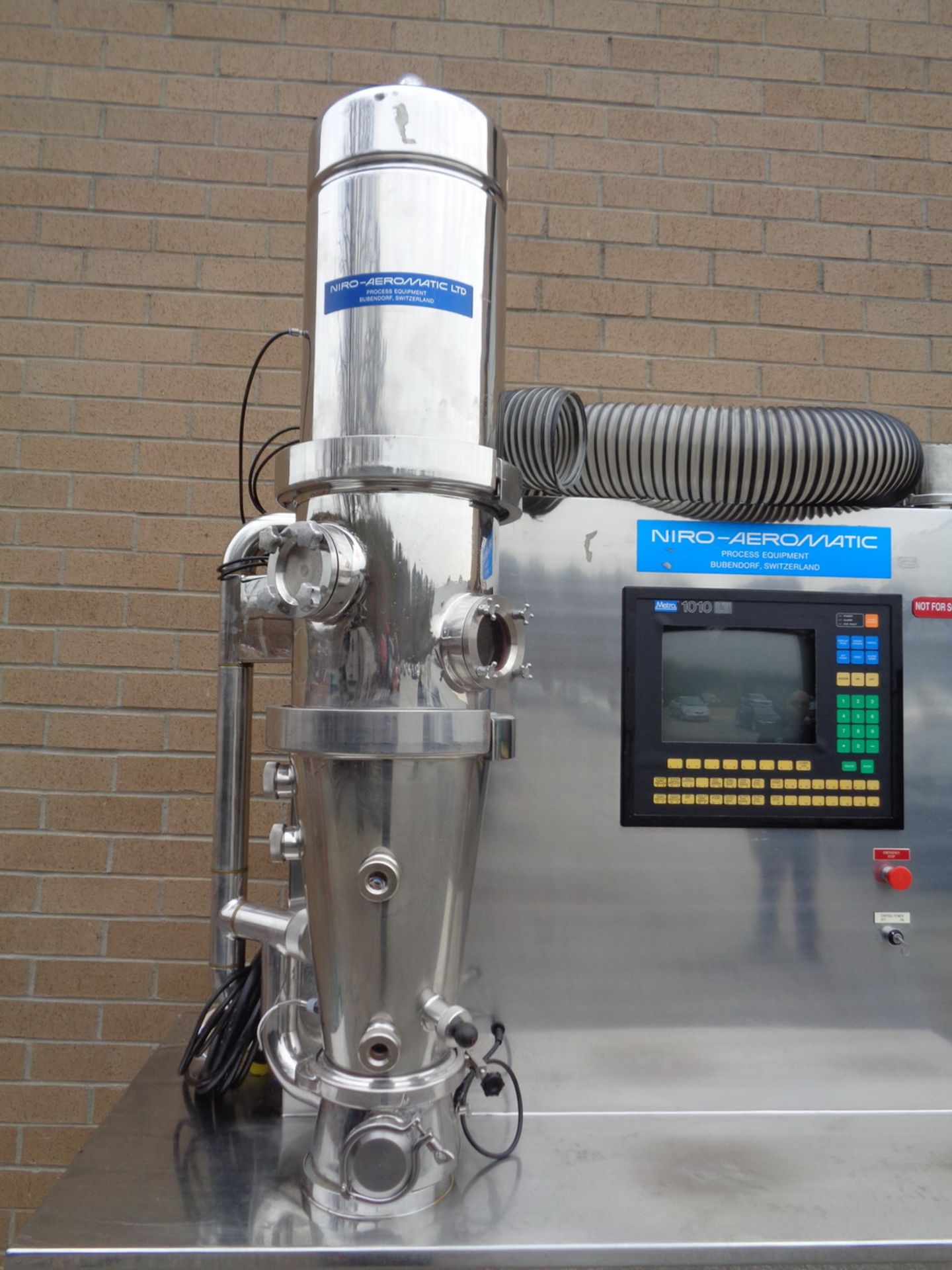 Niro-Aeromatic Fluid Bed Granulator, Model MP-1, Com.No. 94900680. - Image 2 of 22