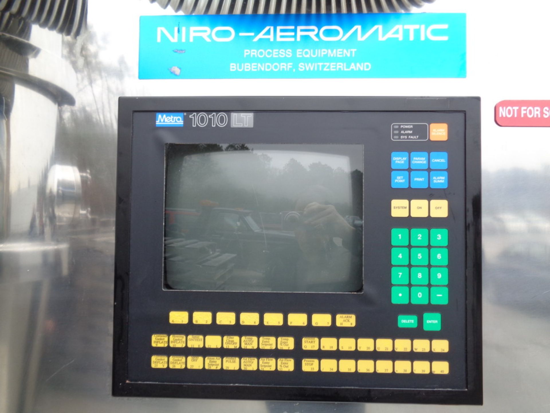 Niro-Aeromatic Fluid Bed Granulator, Model MP-1, Com.No. 94900680. - Image 3 of 22