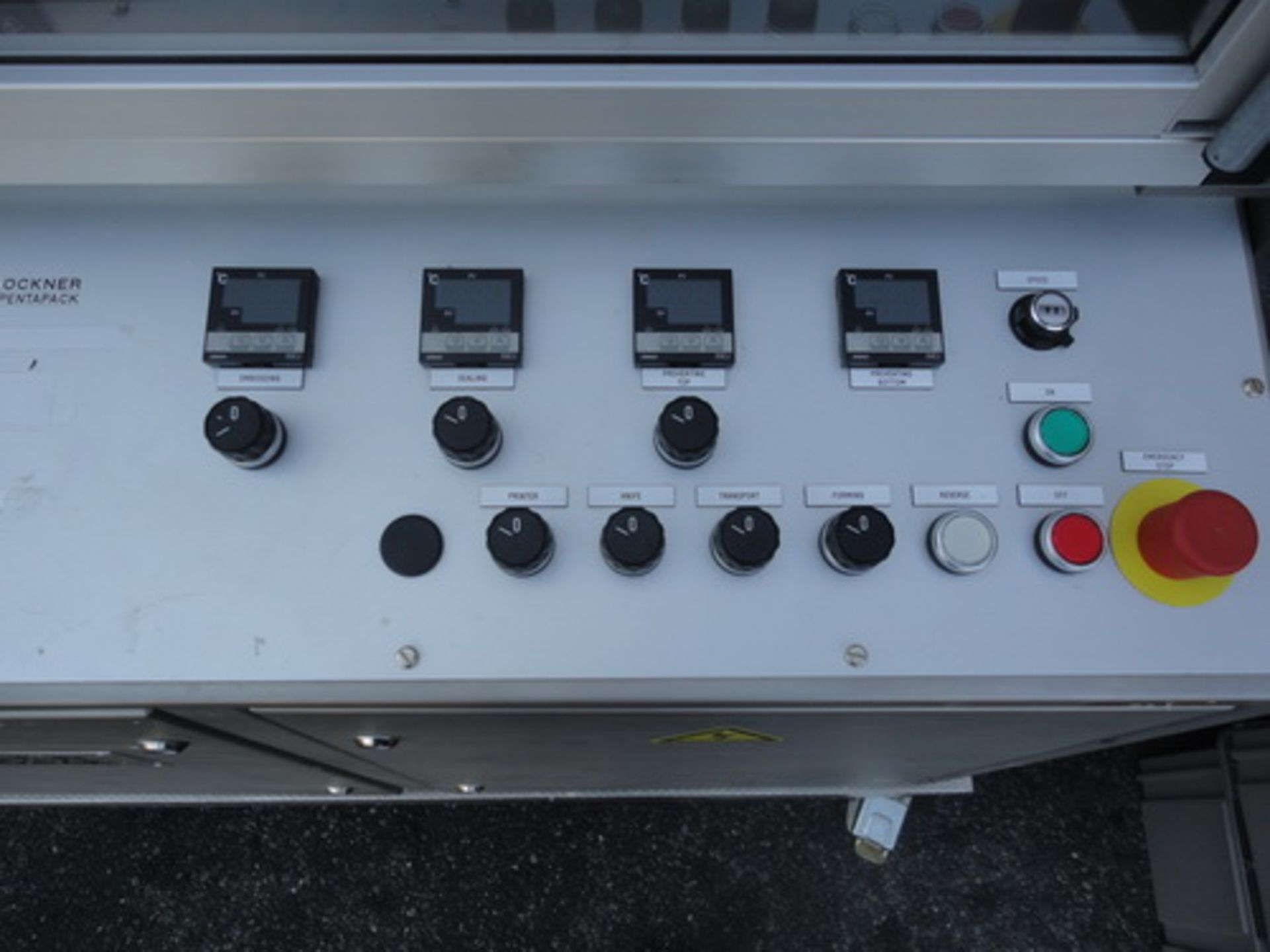 Klockner Pilot Blister Pack Machine, Thermoformer, Model EAS. 3/60/220V. - Image 4 of 19