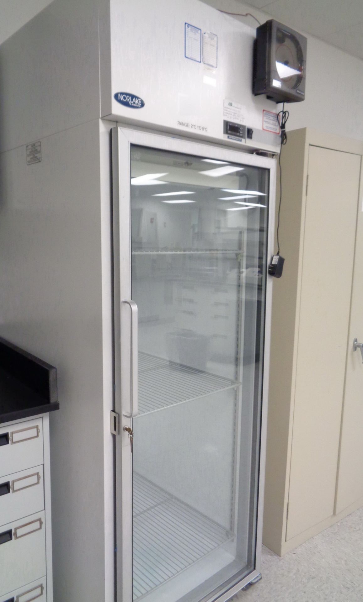 Norlake Scientific Single Glass Door Refrigerator - Image 2 of 3