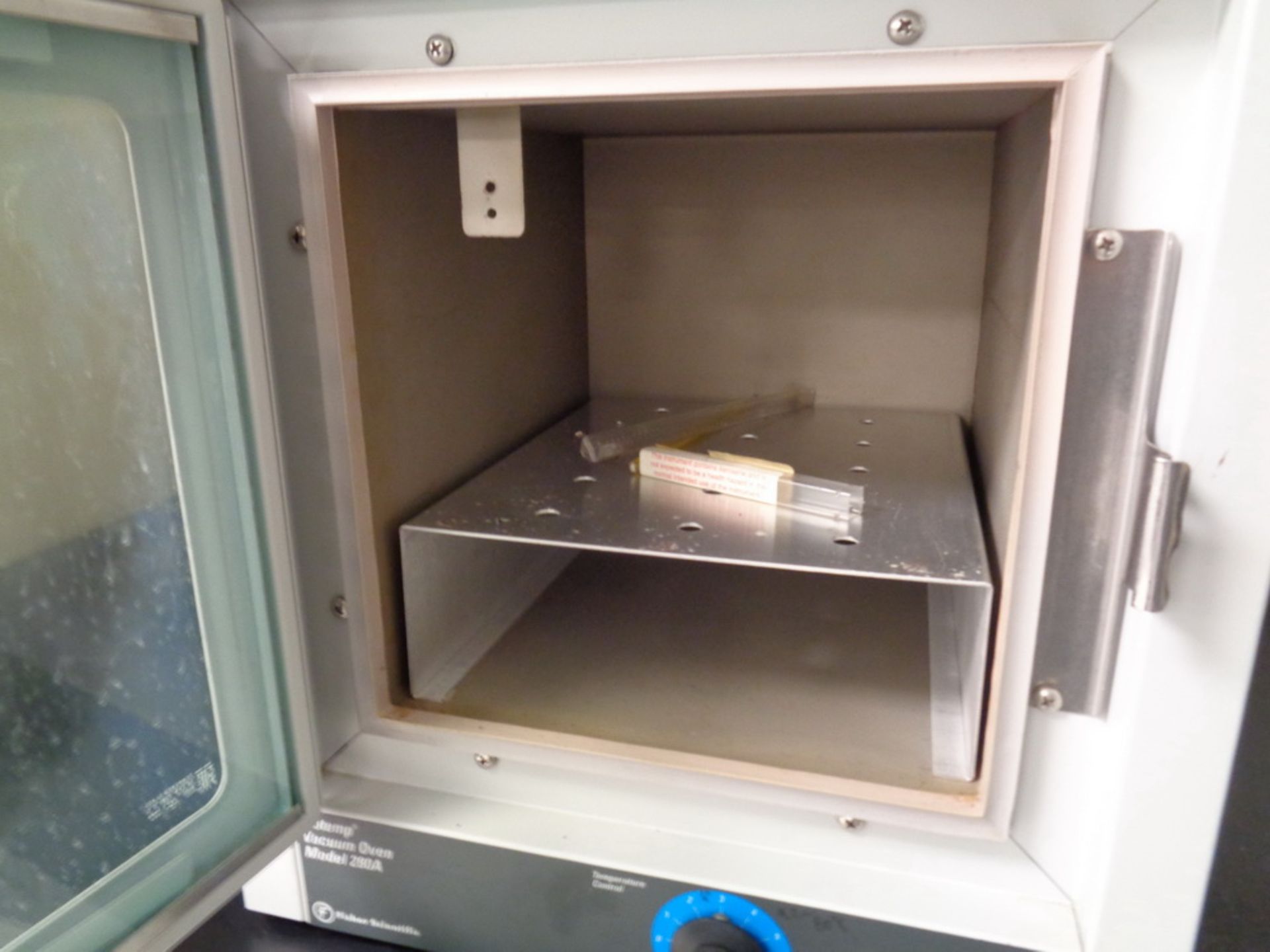 Fisher Scientific Isotemp Vacuum Oven, Model 280A - Image 3 of 3