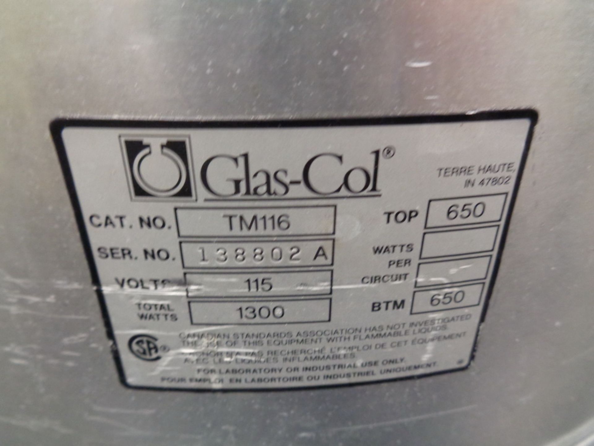 Glas-Col Heating Mantle, TM116 - Image 2 of 2