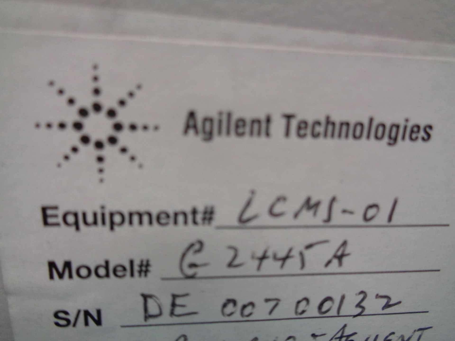 BULK Lot #1 - Agilent 1100 Series LC/MSD Trap with Agilent 1100 Series HPLC. - Image 11 of 25