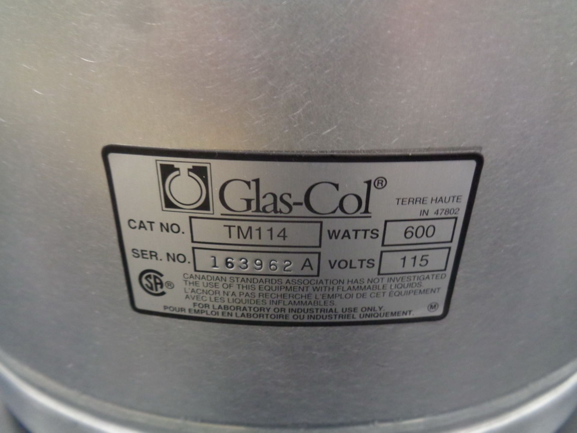 (2) Glas-Col Heating Mantle, TM114 - Image 2 of 2