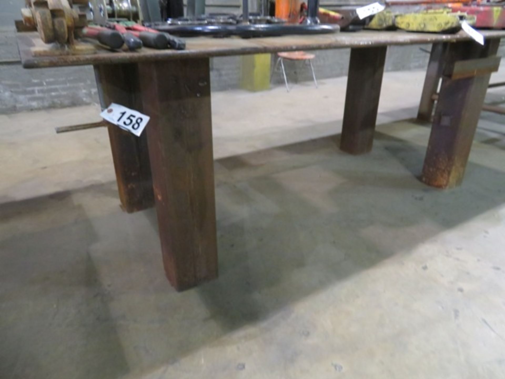 50" x 8' Metal Welding Table