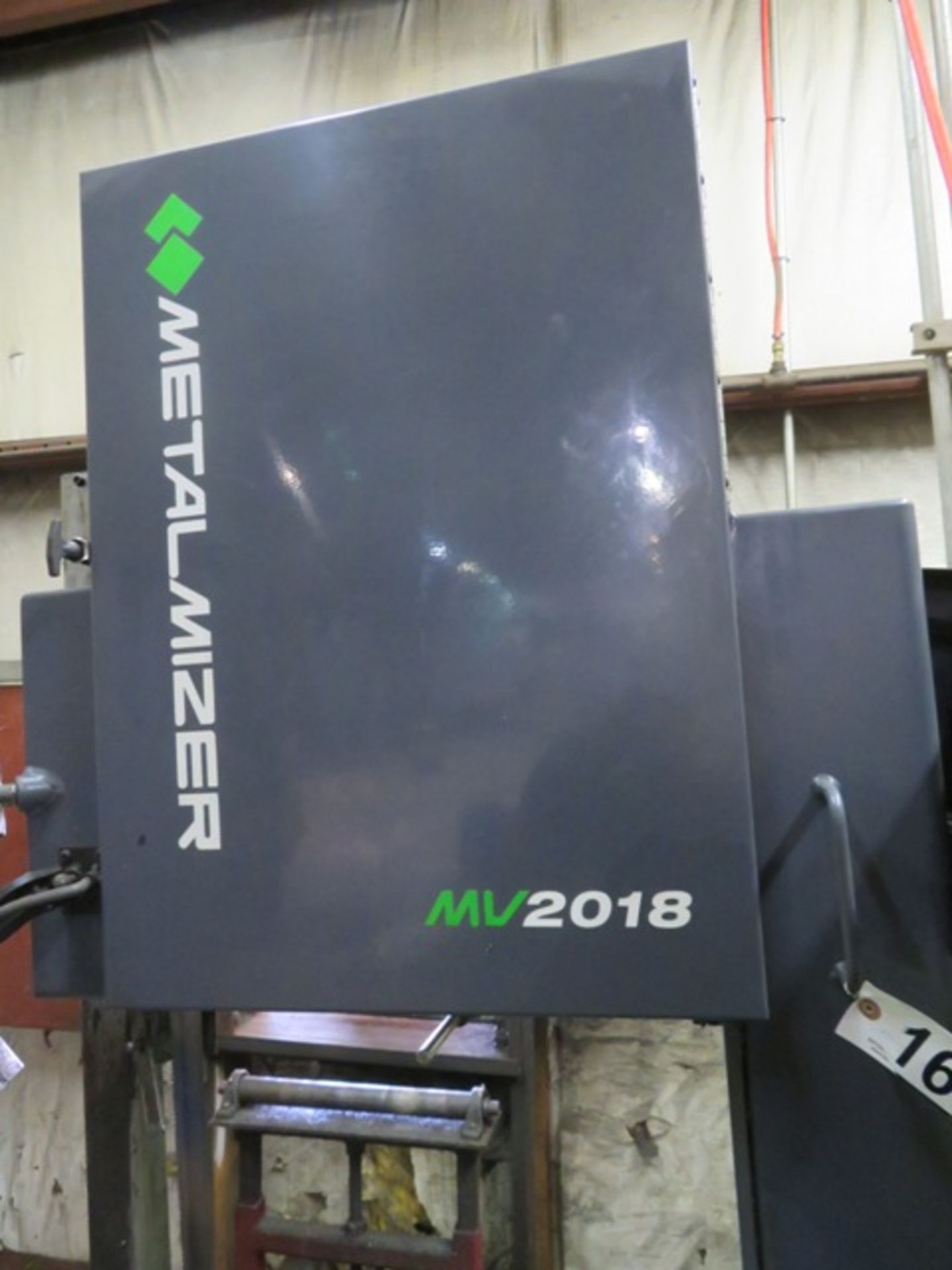 Metal Mizer Mdl. MV2018 Vertical Bandsaw, 460 Volts, 3 Phase, 2 hp, S/N MS0115904A - Image 2 of 5