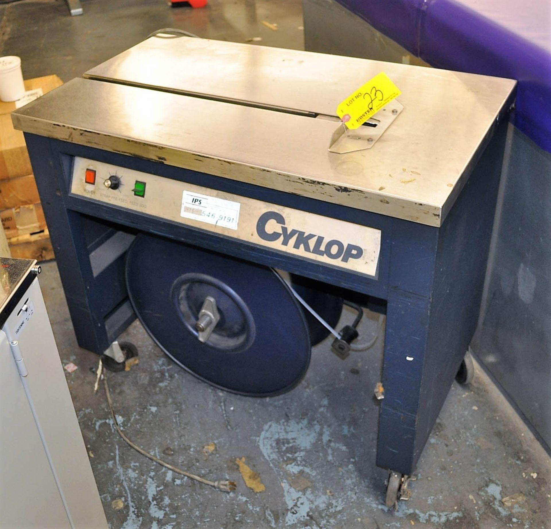 CYKLOP POLY STRAPPING MACHINE