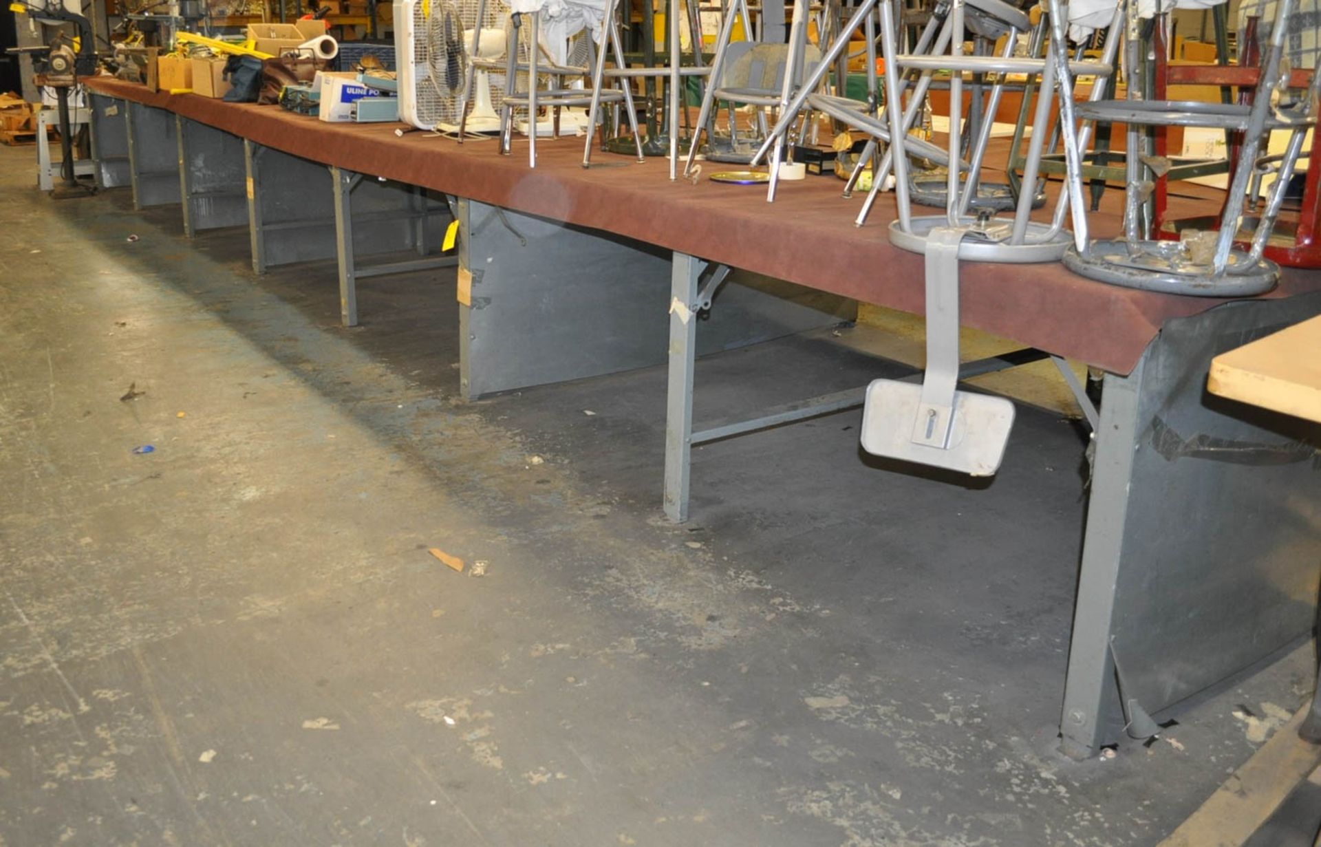 79'' WIDE X 28' LONG LAYOUT TABLE