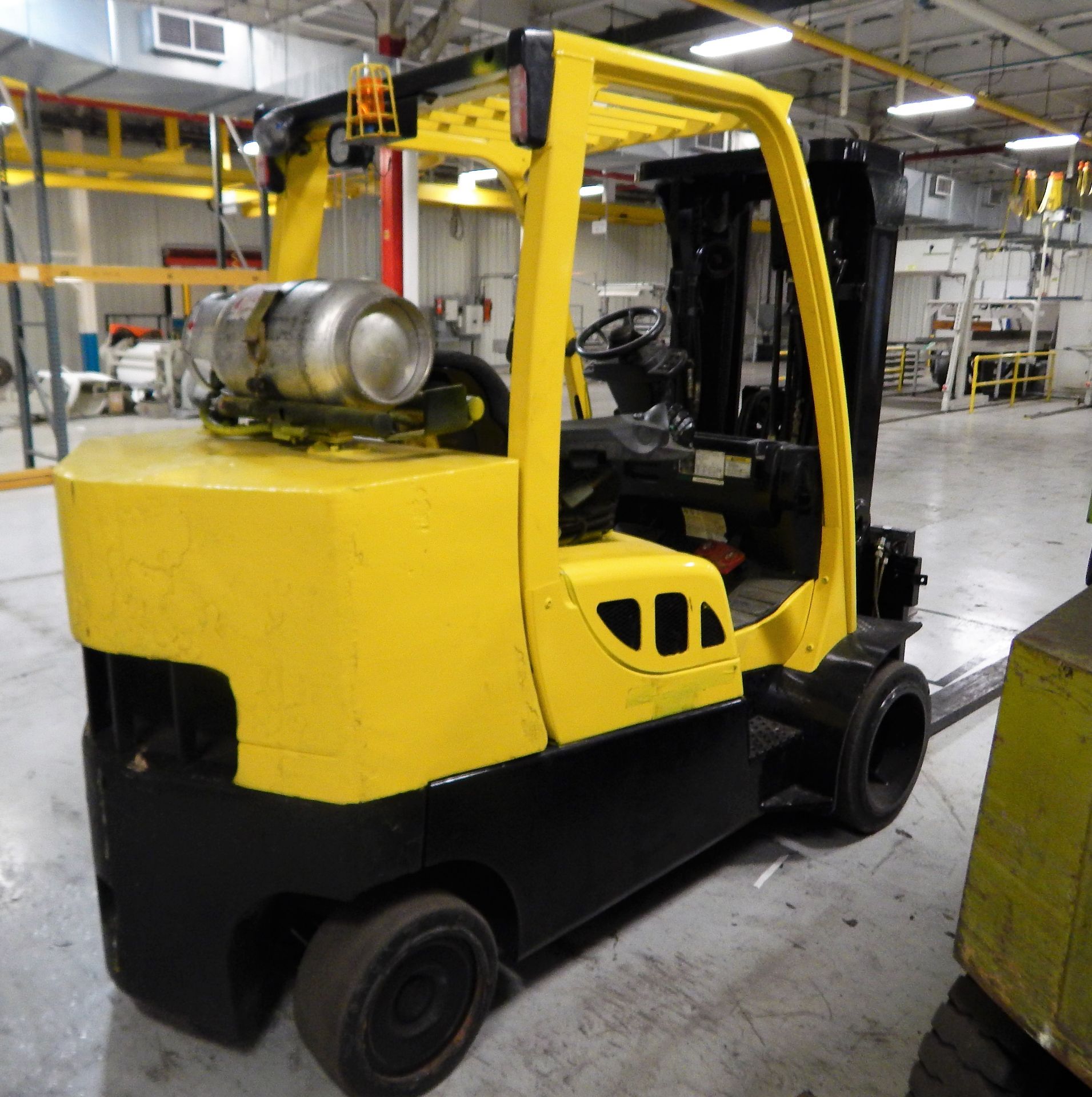 HYSTER MDL. S120FTPRS 12,000# CAPACITY FORKLIFT TRUCK, WITH 9515 HOURS, 4-WAY HYDRAULICS, 85'' - Image 3 of 4