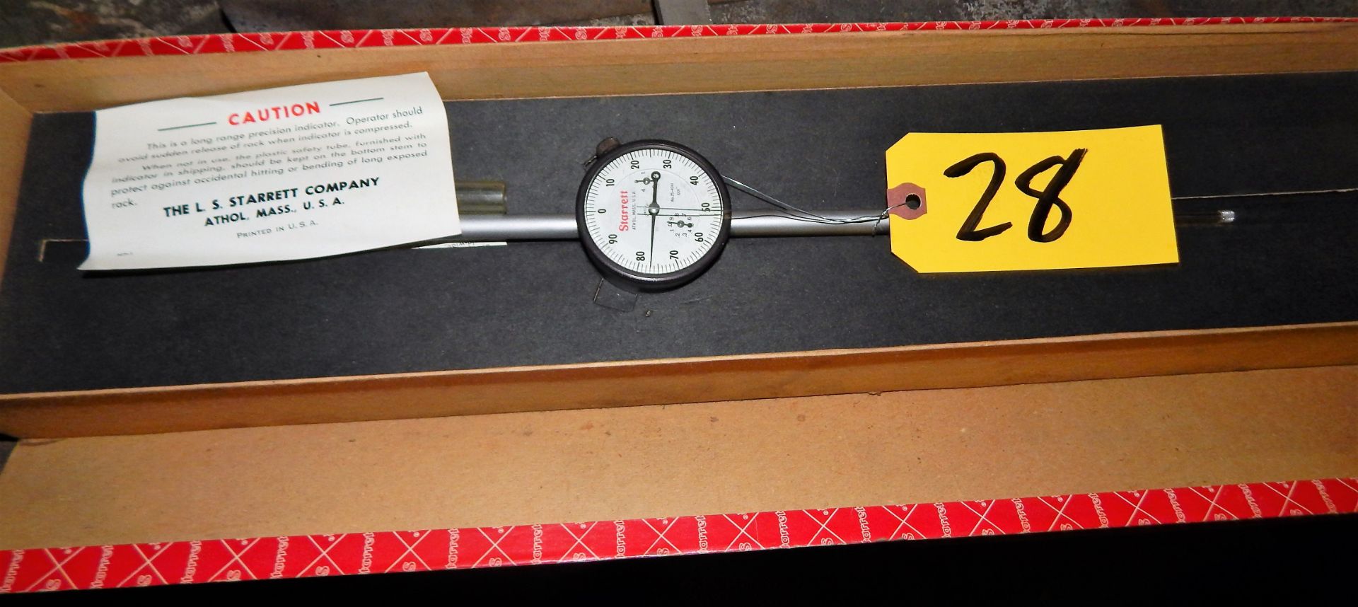 STARRETT DIAL INDICATOR