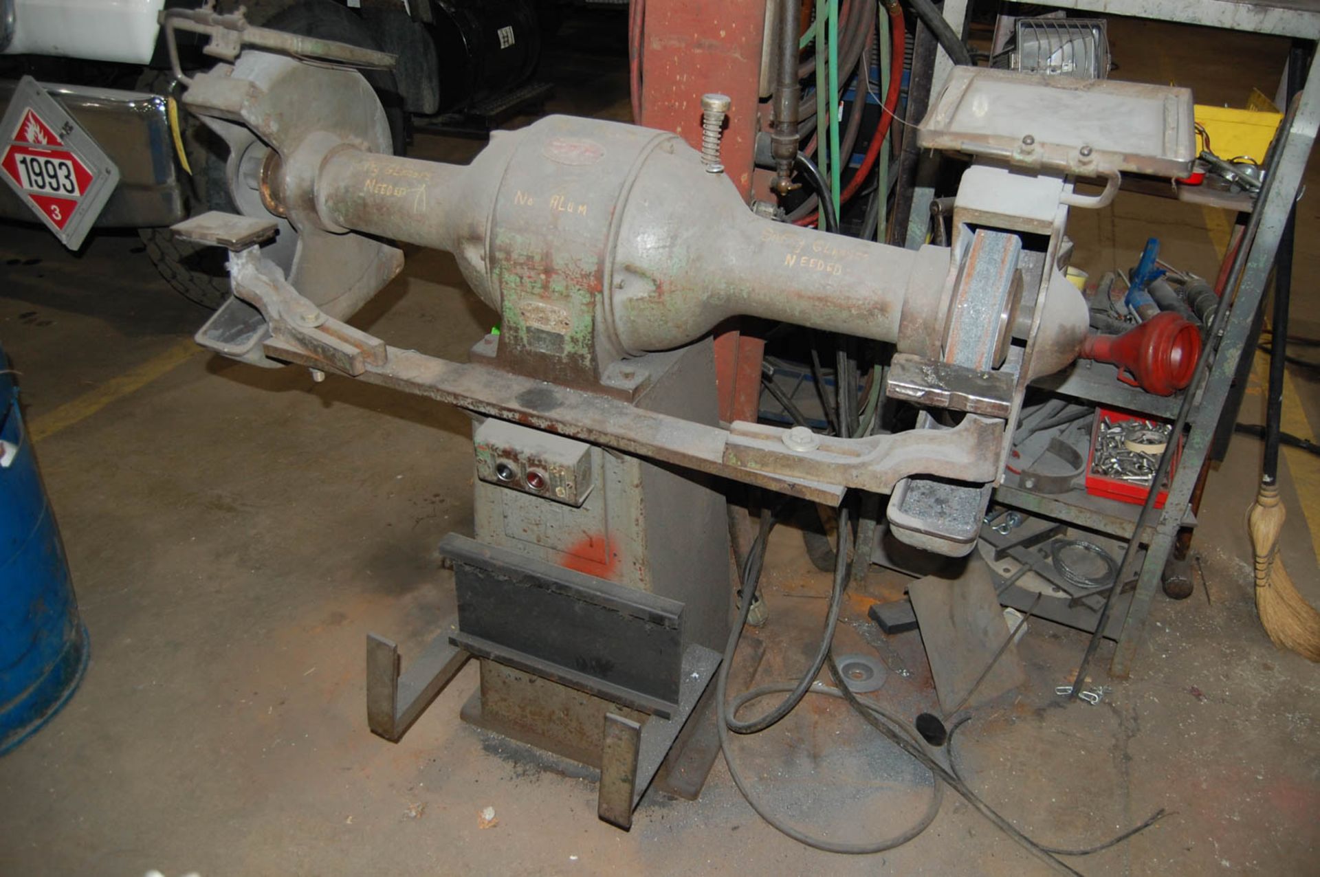 METALMASTER 5HP DOUBLE END GRINDER - Image 2 of 3