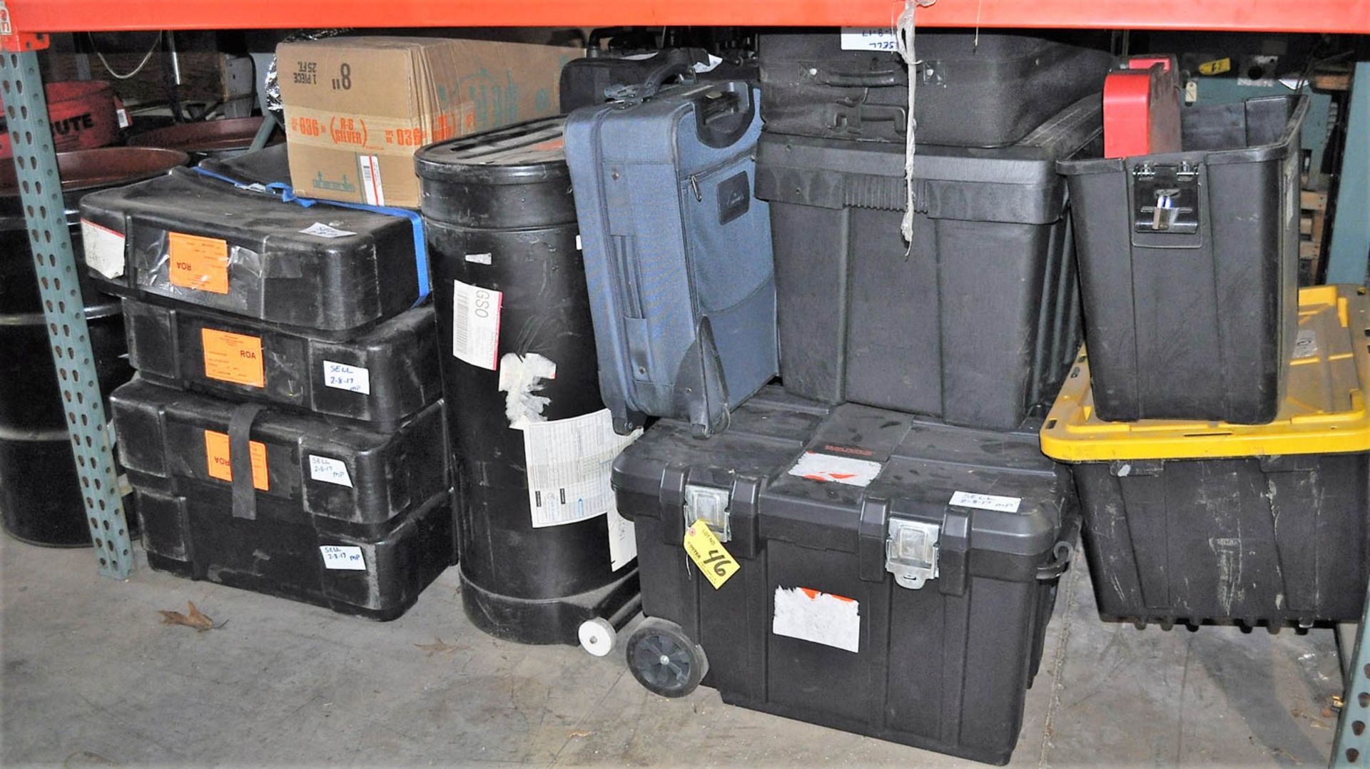 [11] ASSORTED SHOW BOOTH DISPLAYS / TOTE CABINETS [LOCATED IN ROANOKE, VA]