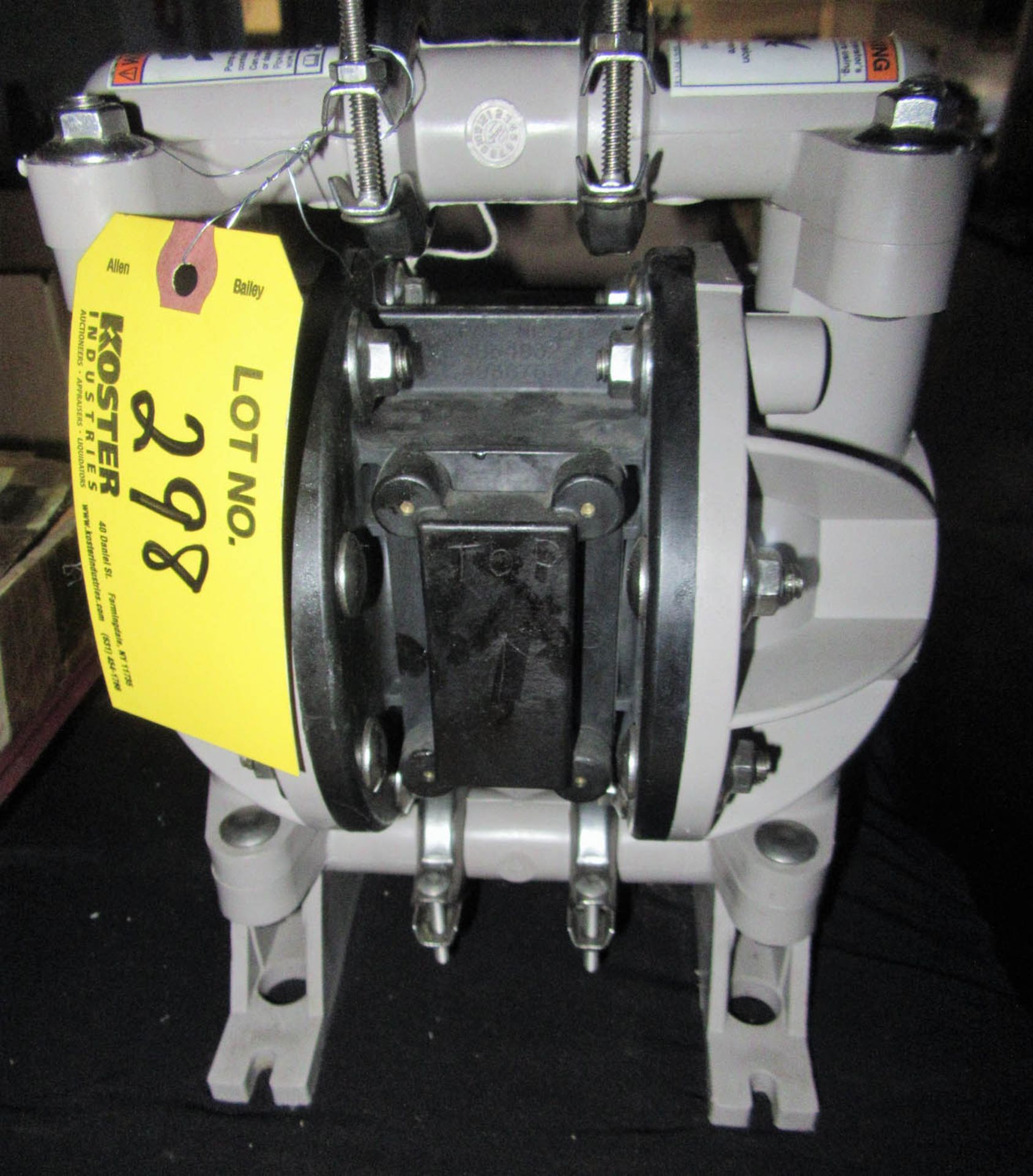 INGERSOLL RAND ARO DIAPHRAGM PUMP [LOCATED IN PAWTUCKET, RI]