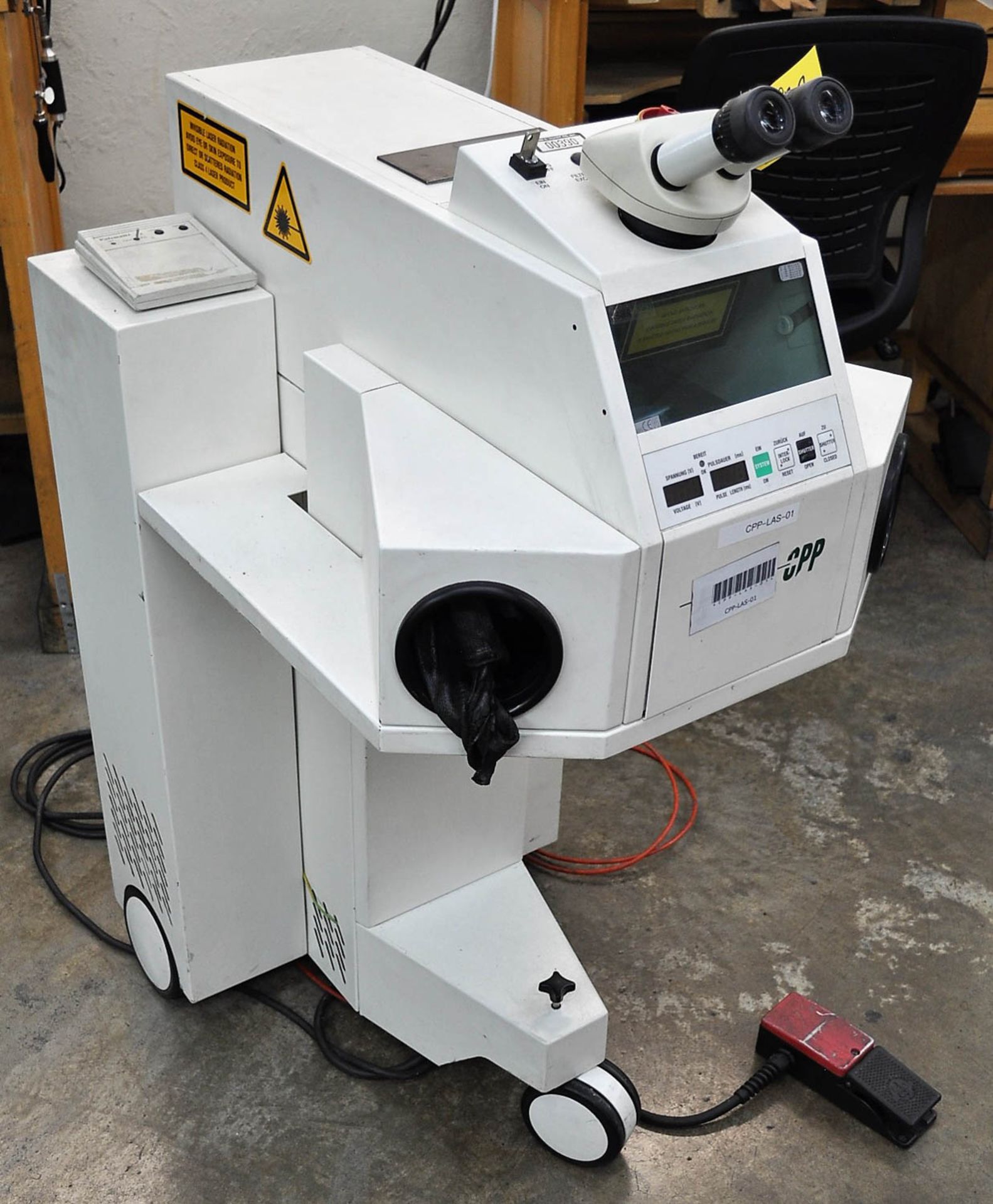 LASERTECH MDL. SW4001E JEWELRY LASER WELDER UNIT, S/N: D152 (1996) [LOCATED IN ROANOKE, VA] - Image 2 of 4