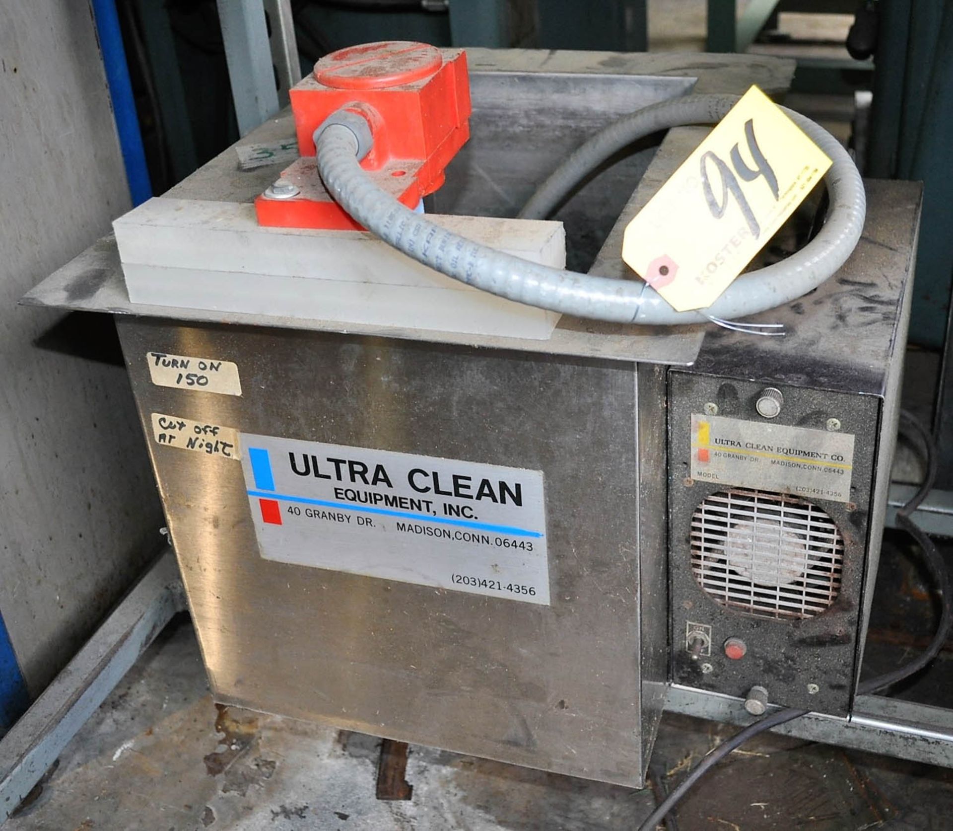 ULTRA CLEAN ULTRASONIC CLEANING UNIT [LOCATED IN ROANOKE, VA]