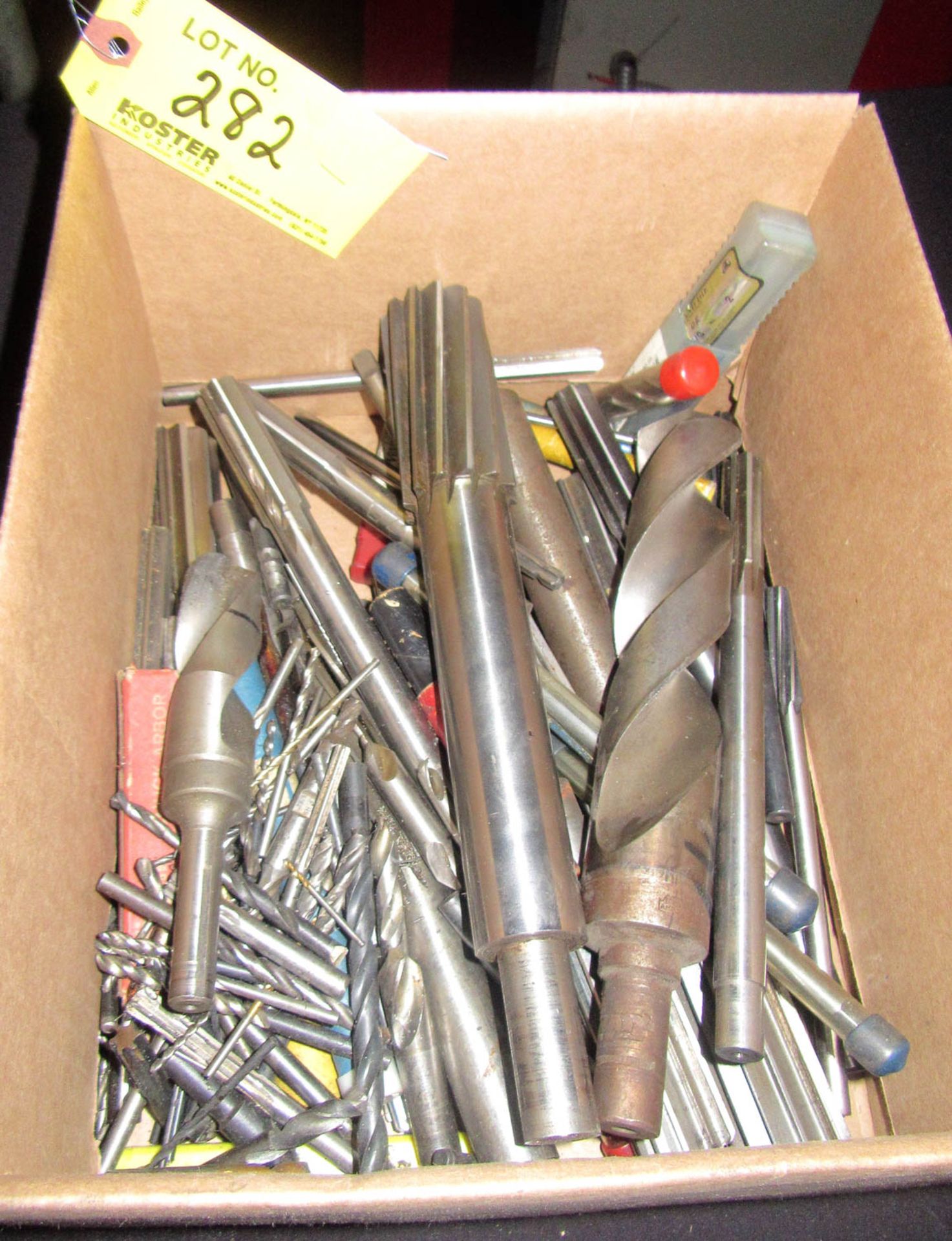 REAMERS AND DRILL BITS, ASSORTED [LOCATED IN PAWTUCKET, RI]