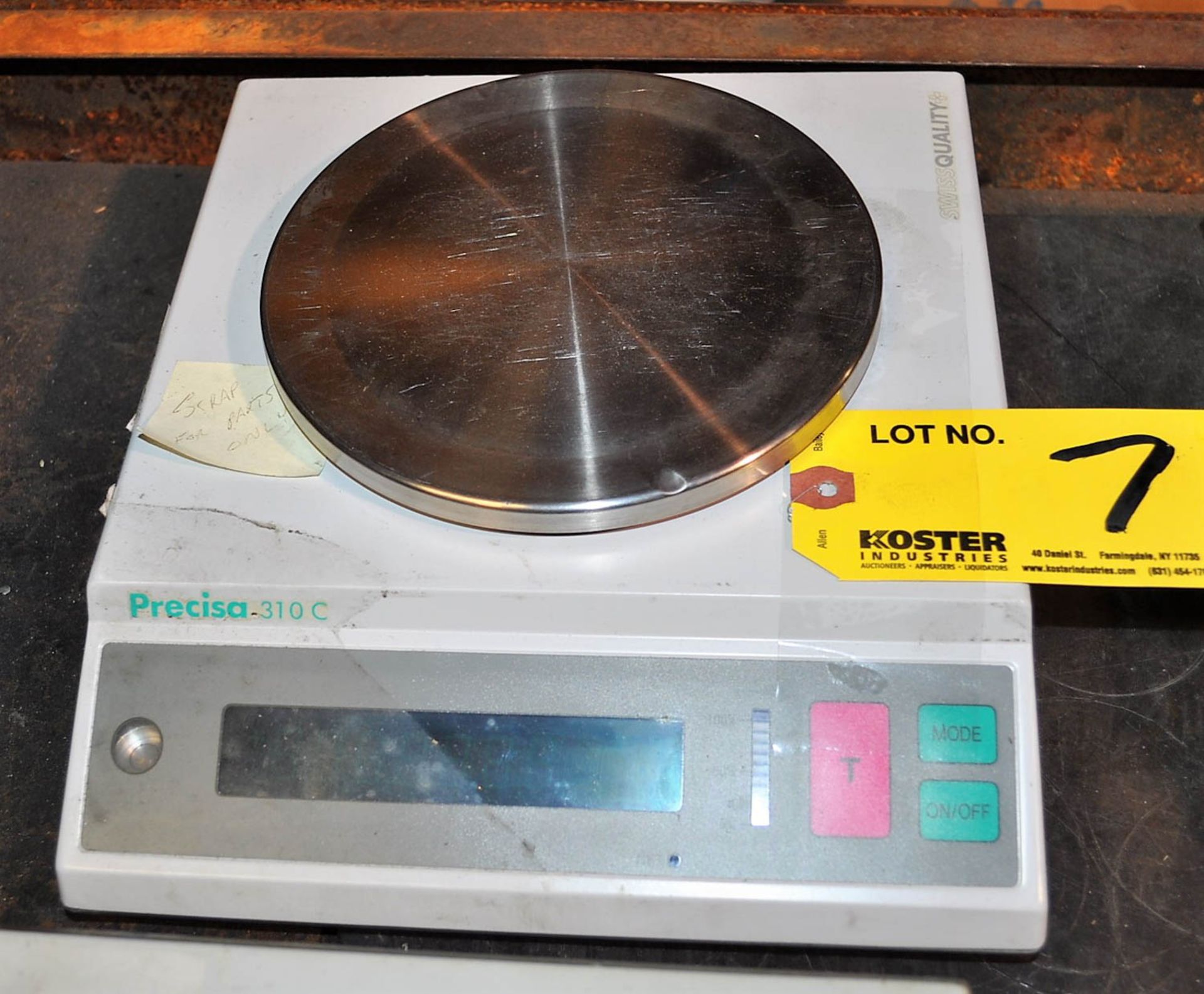 PRECISA MDL. 310C GRAM SCALE [LOCATED IN ROANOKE, VA]