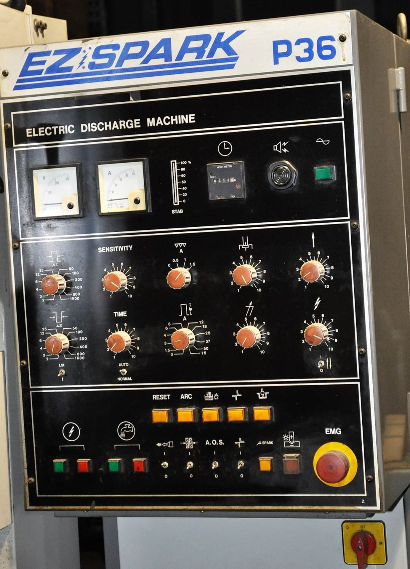 E-Z SPARK MDL. ES1208C EDM MACHINE, WITH EZ-SPARK P36 CONTROLS, 20'' X 33'' X 7'' TUB SIZE, S/N: - Image 2 of 2