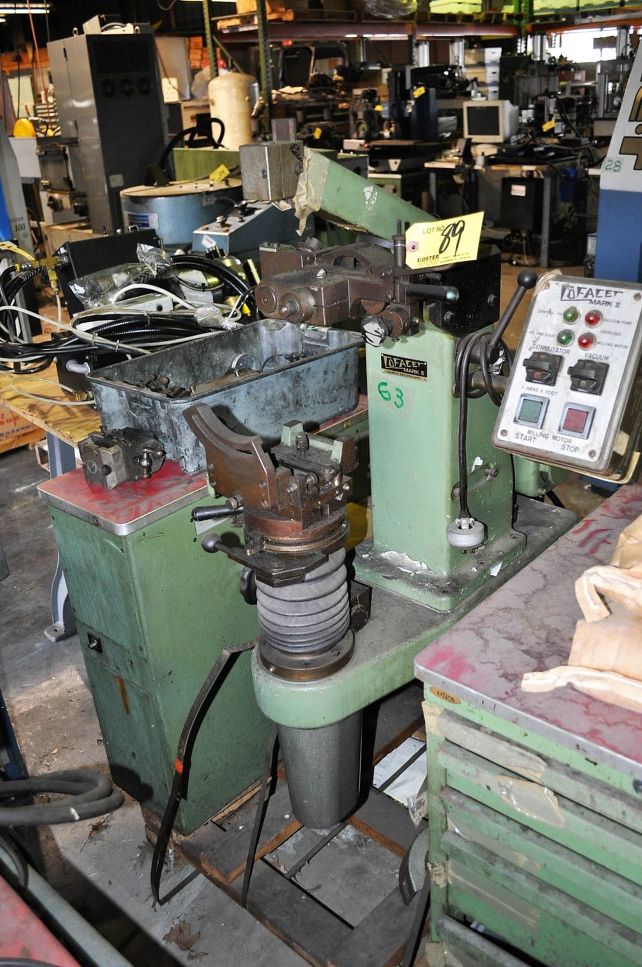 COFACET MARK II DIAMOND FACETING NOTCHING / FLY CUTTING MACHINE [LOCATED IN ROANOKE, VA]