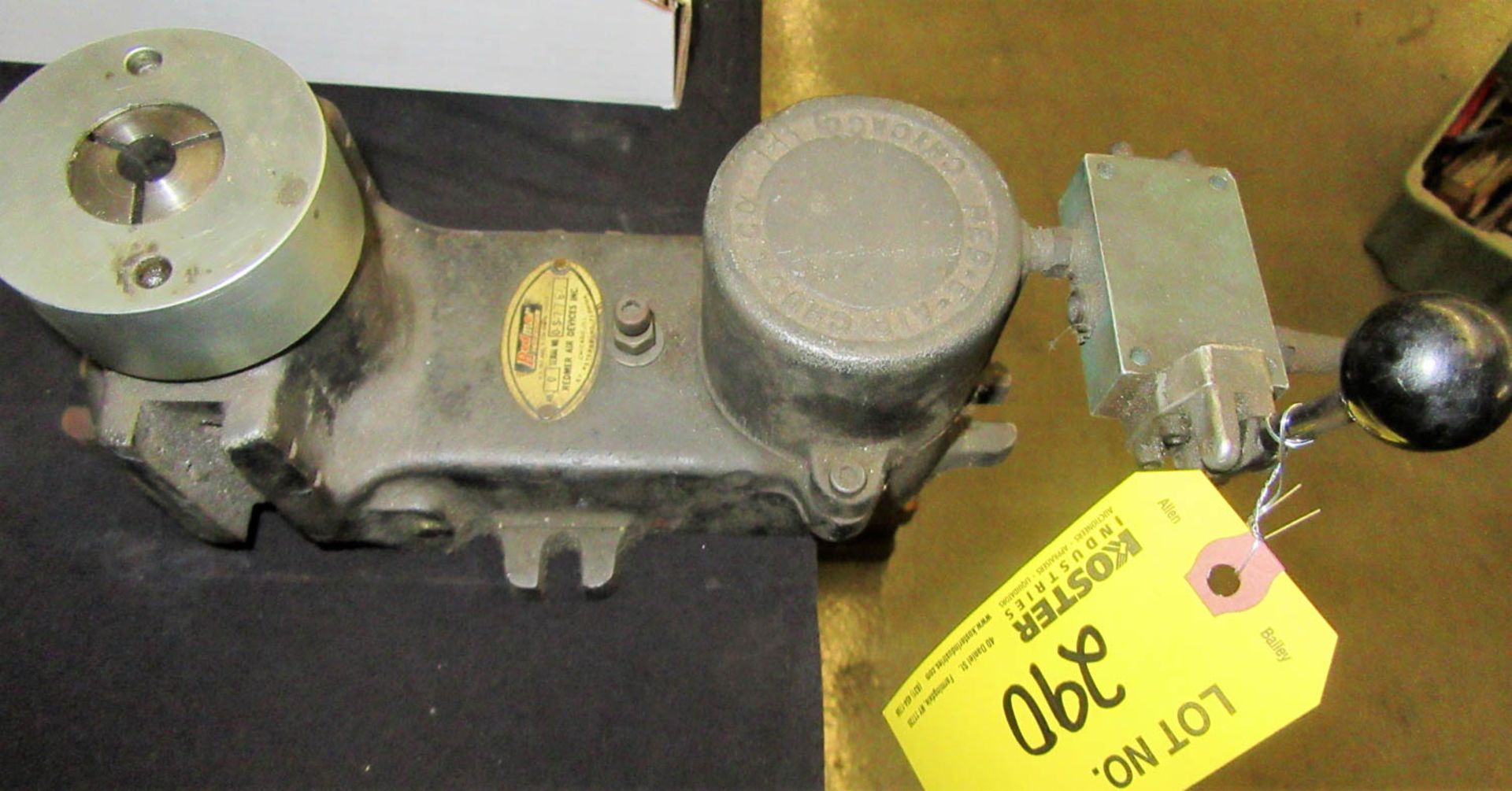 RED-E-AIR 5C PNEUMATIC COLLET INDEXER [LOCATED IN PAWTUCKET, RI]