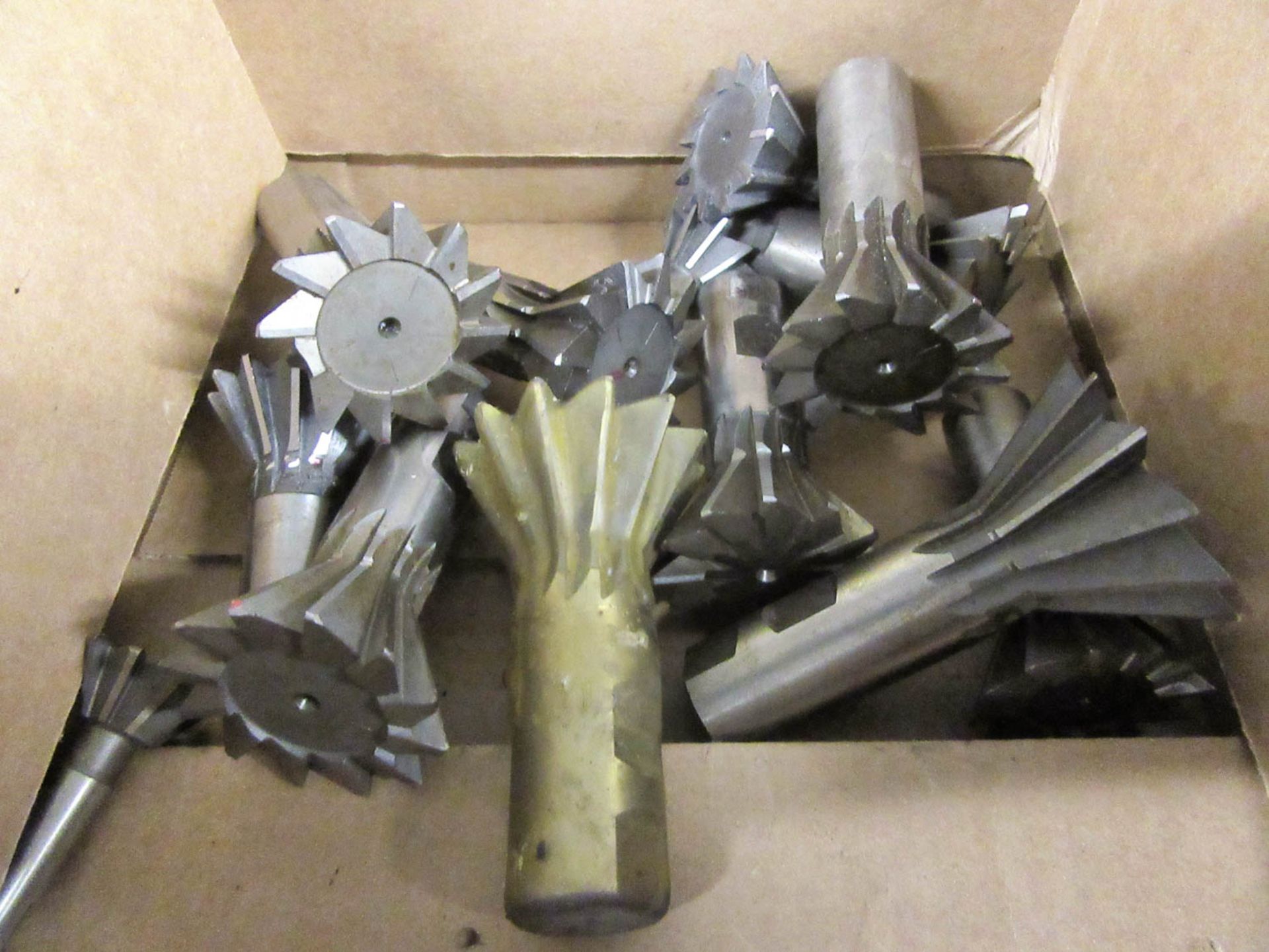 ASSORTED MILLING CUTTERS, 1'' SHANK [LOCATED IN PAWTUCKET, RI]