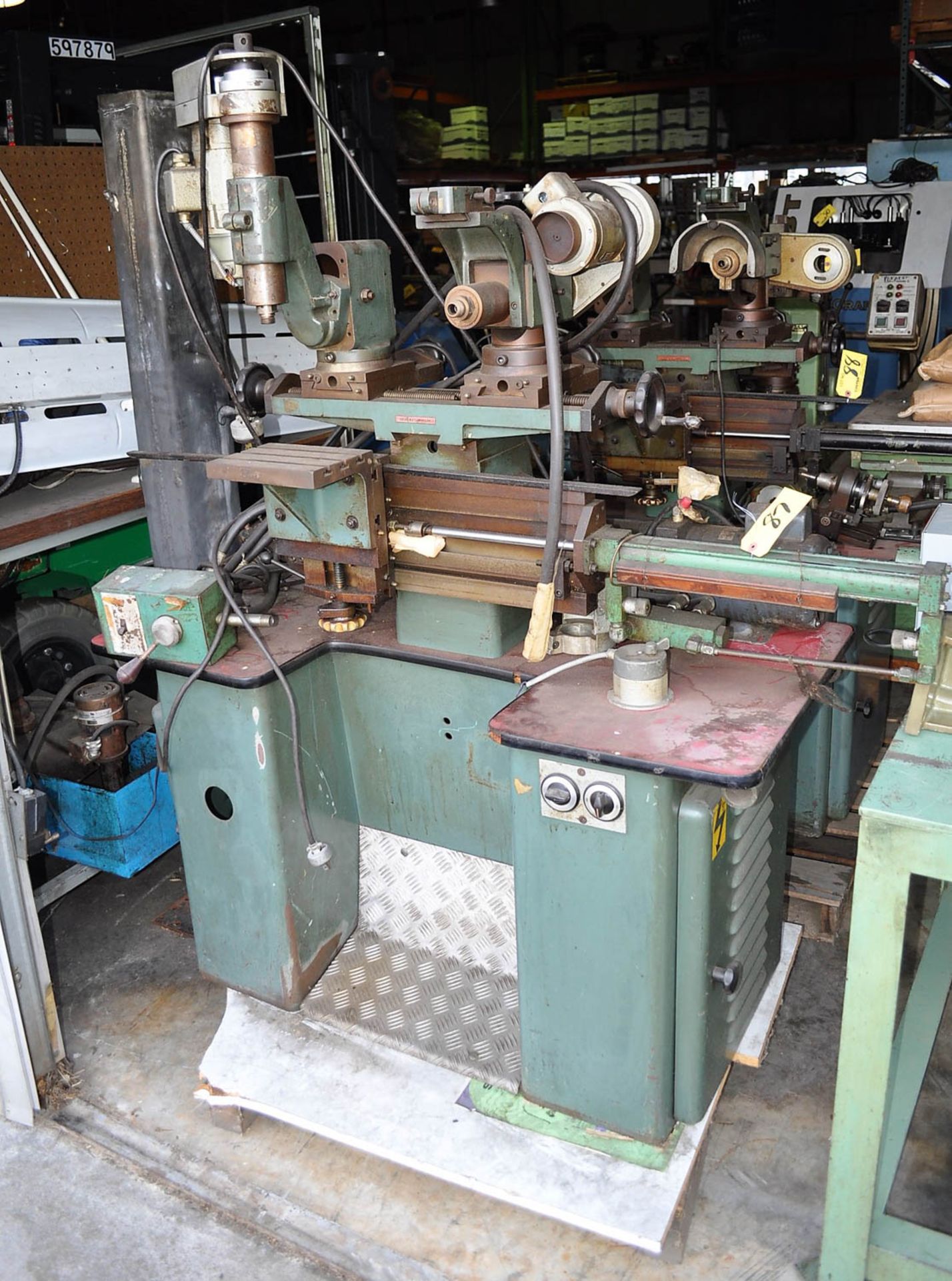 TOUSDIAMONTS MDL. T-25 DIAMOND FACETING FLY CUTTER MACHINE, S/N: 172-252 [LOCATED IN ROANOKE, VA]