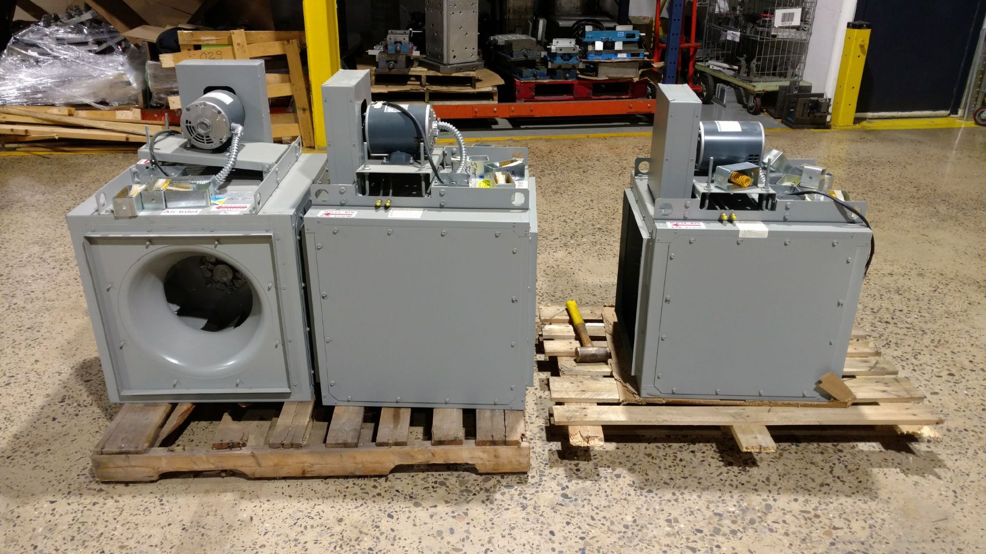 unused Air Cooled Sef Contained AC Units, (1) 12-Ton, (2) 8-Ton - Bild 12 aus 38