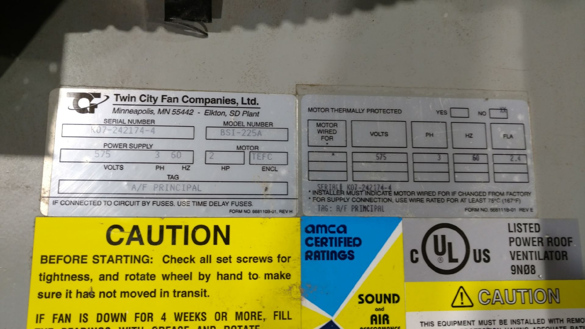 unused Air Cooled Sef Contained AC Units, (1) 12-Ton, (2) 8-Ton - Bild 21 aus 38