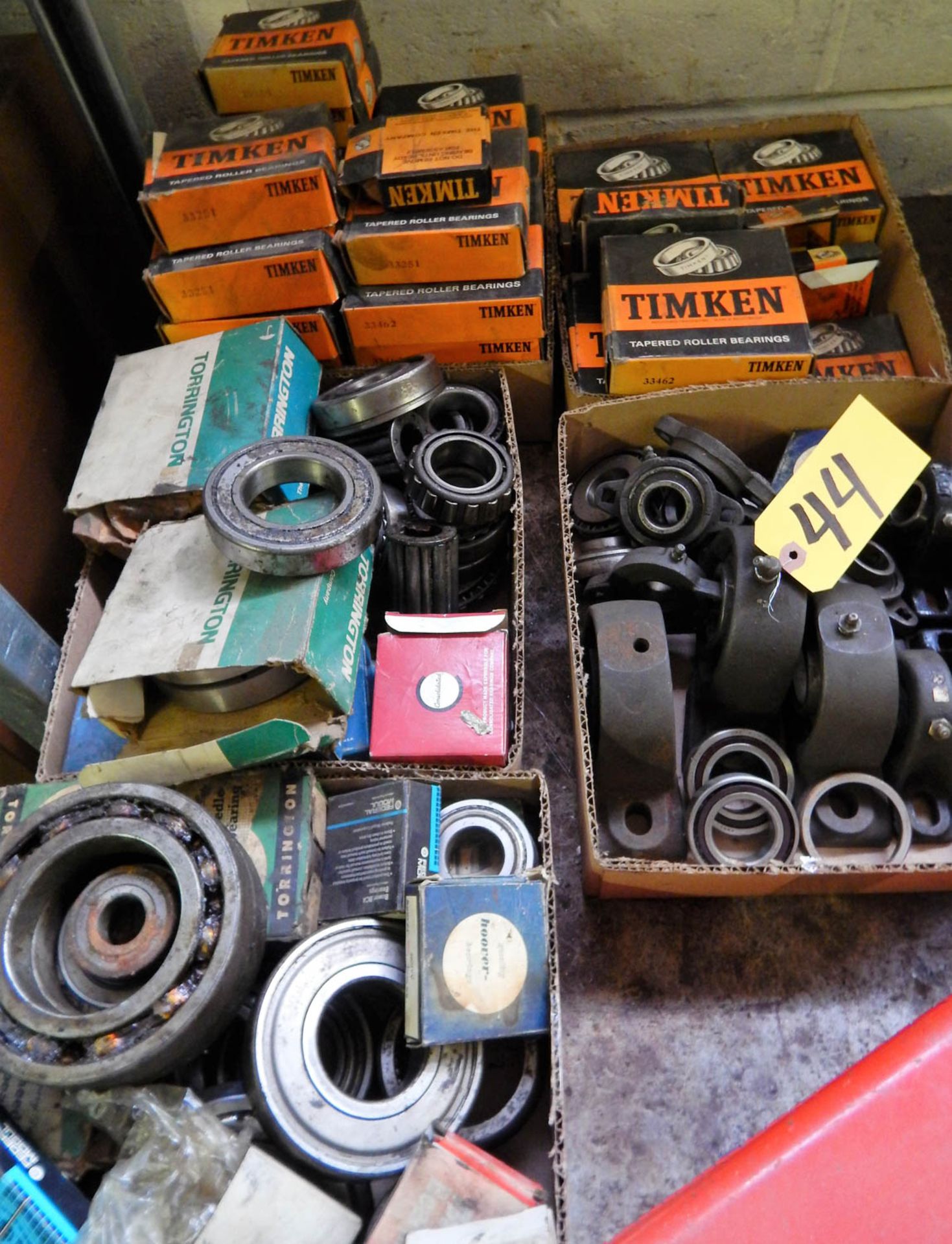 (5) BOXES OF BEARINGS