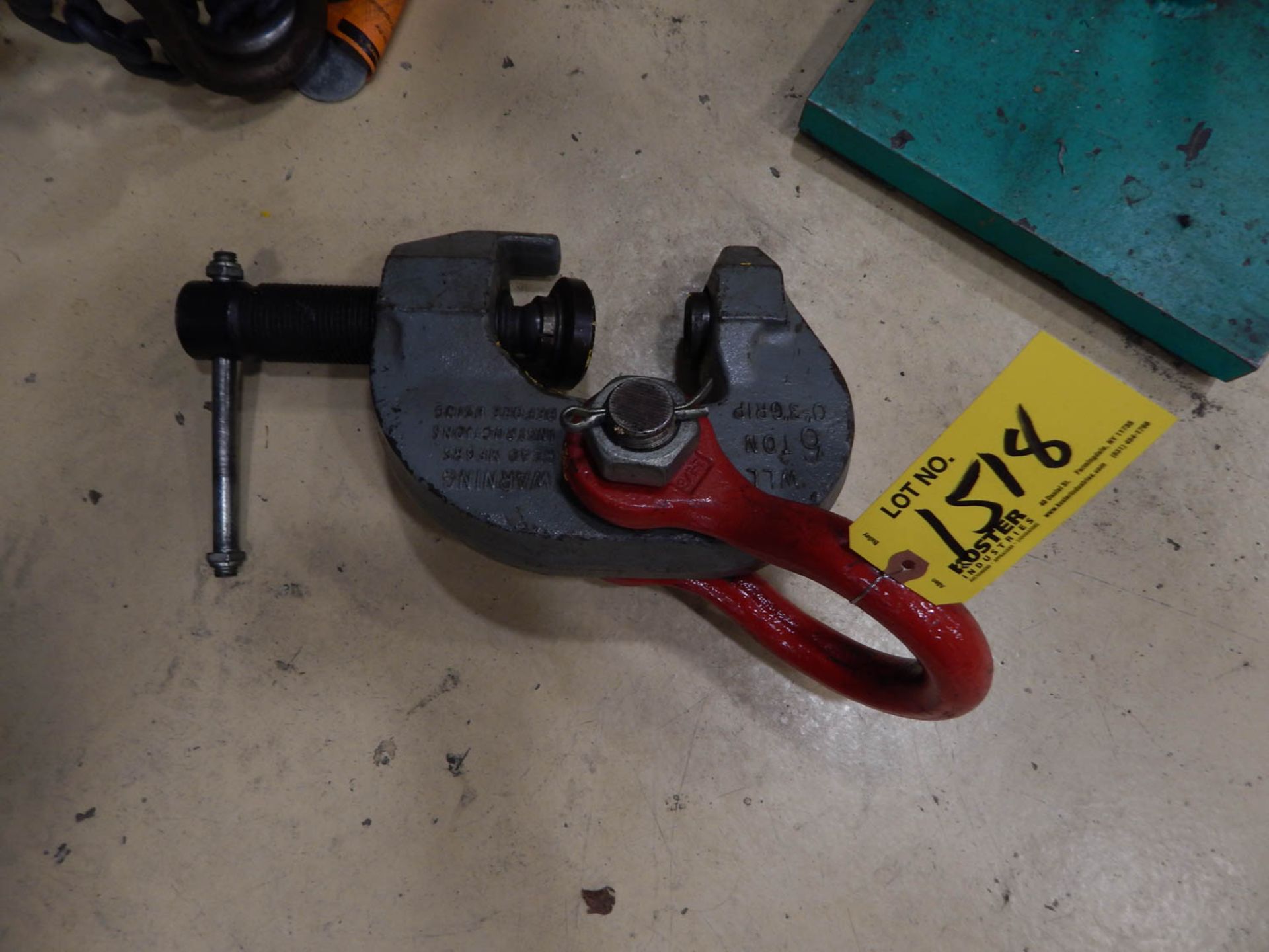 6 TON PLATE CLAMP