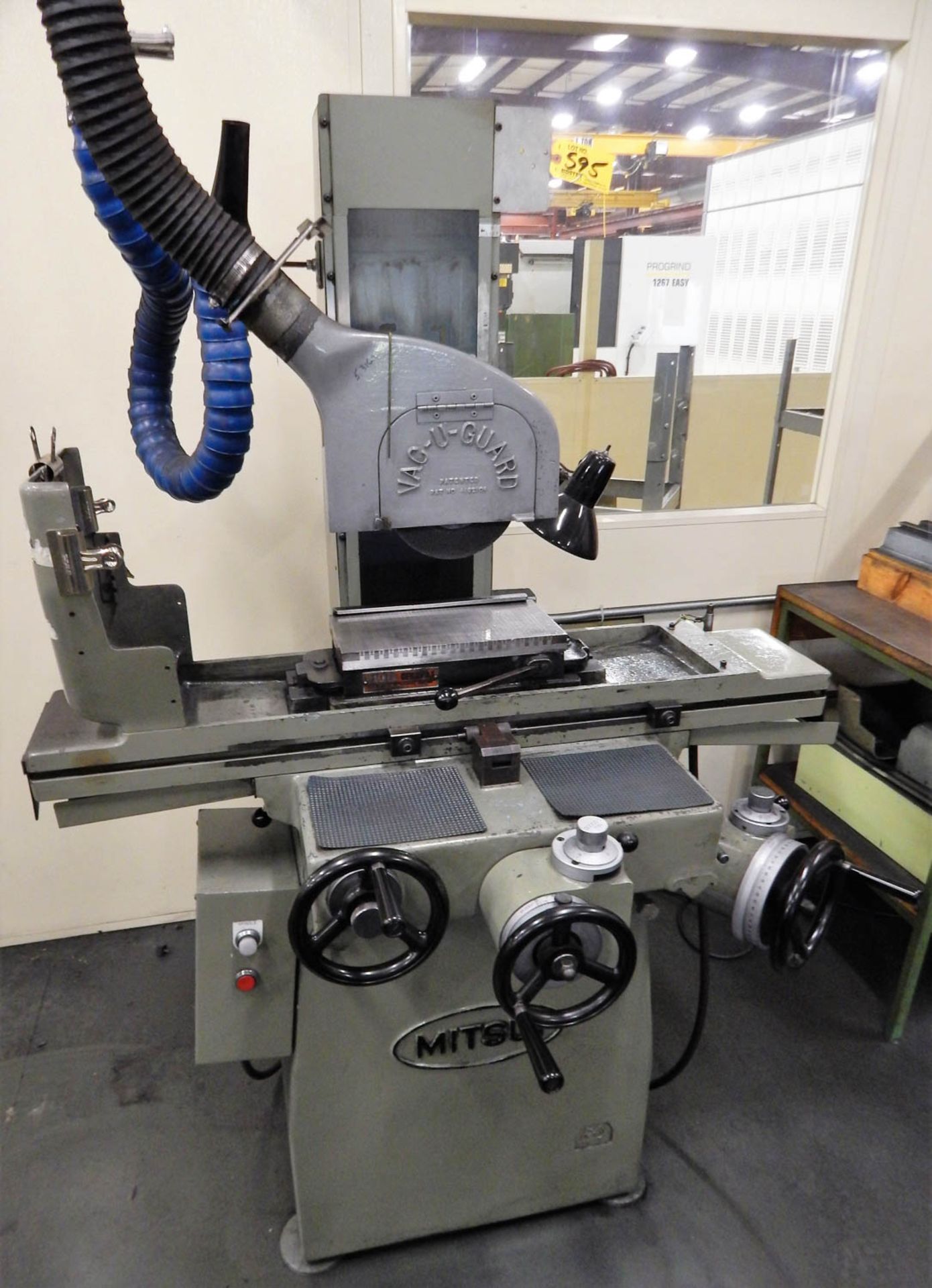 MITSUI MDL. MSG-200MH SURFACE GRINDER, WITH WALKER CERAMAX 6'' X 12'' CHUCK, 7'' WHEEL, S/N: