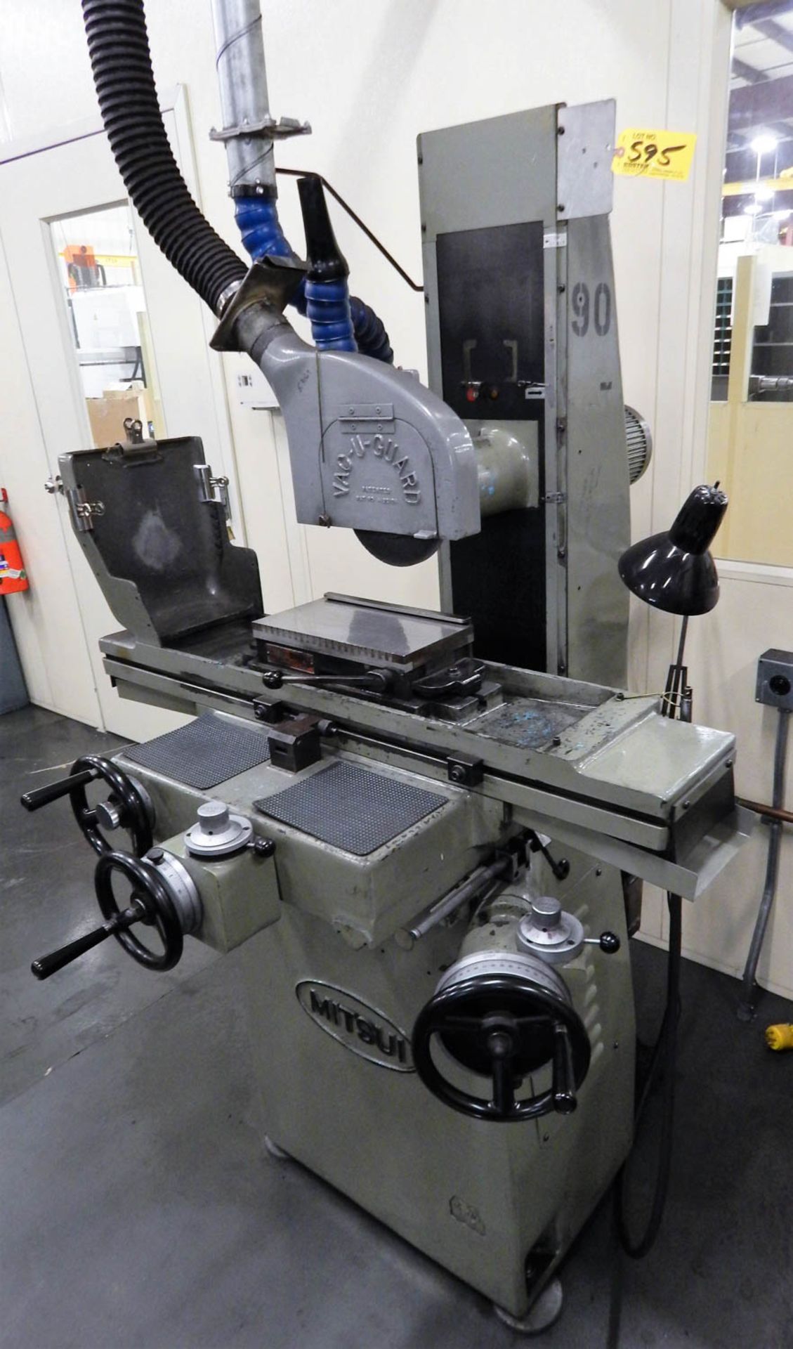 MITSUI MDL. MSG-200MH SURFACE GRINDER, WITH WALKER CERAMAX 6'' X 12'' CHUCK, 7'' WHEEL, S/N: - Image 2 of 3