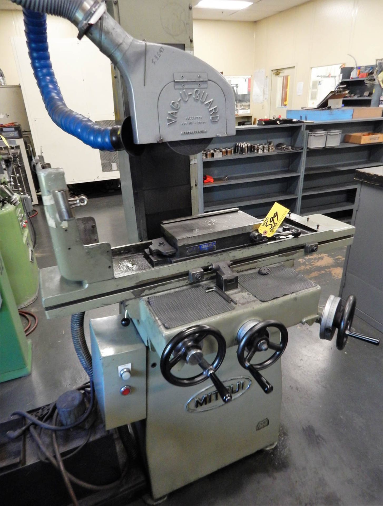 MITSUI MDL. MSG-200MH SURFACE GRINDER, WITH WALKER CERAMAX 6'' X 12'' MAGNETIC CHUCK, 7'' WHEEL, S/ - Image 2 of 3