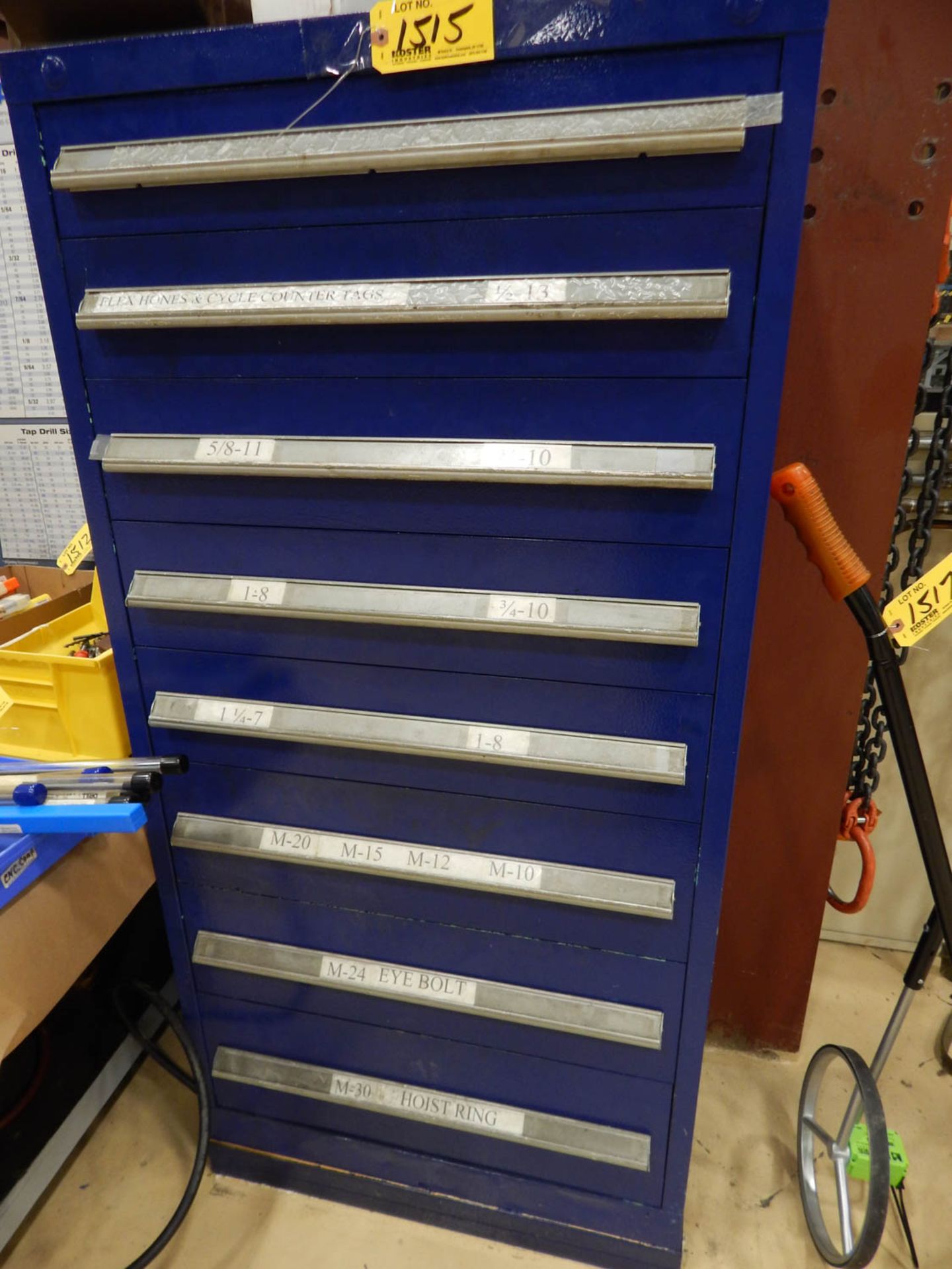8-DRAWER LISTA TOOL CABINET