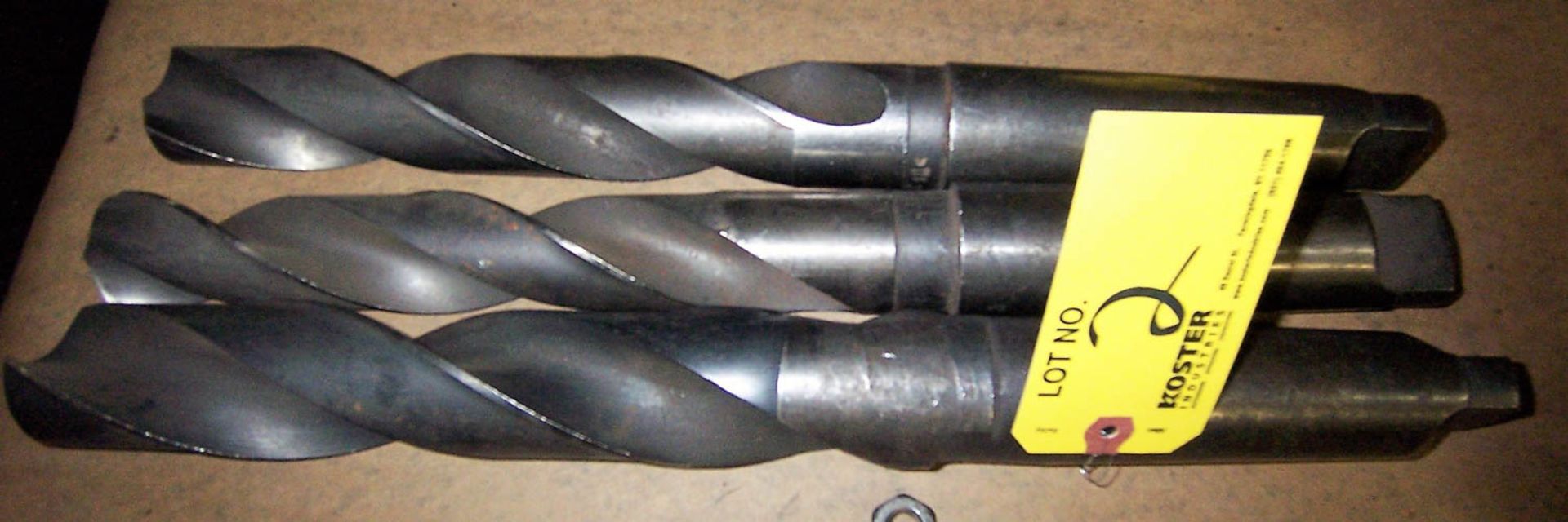 [3] ASSORTED HIGH SPEED DRILL BITS