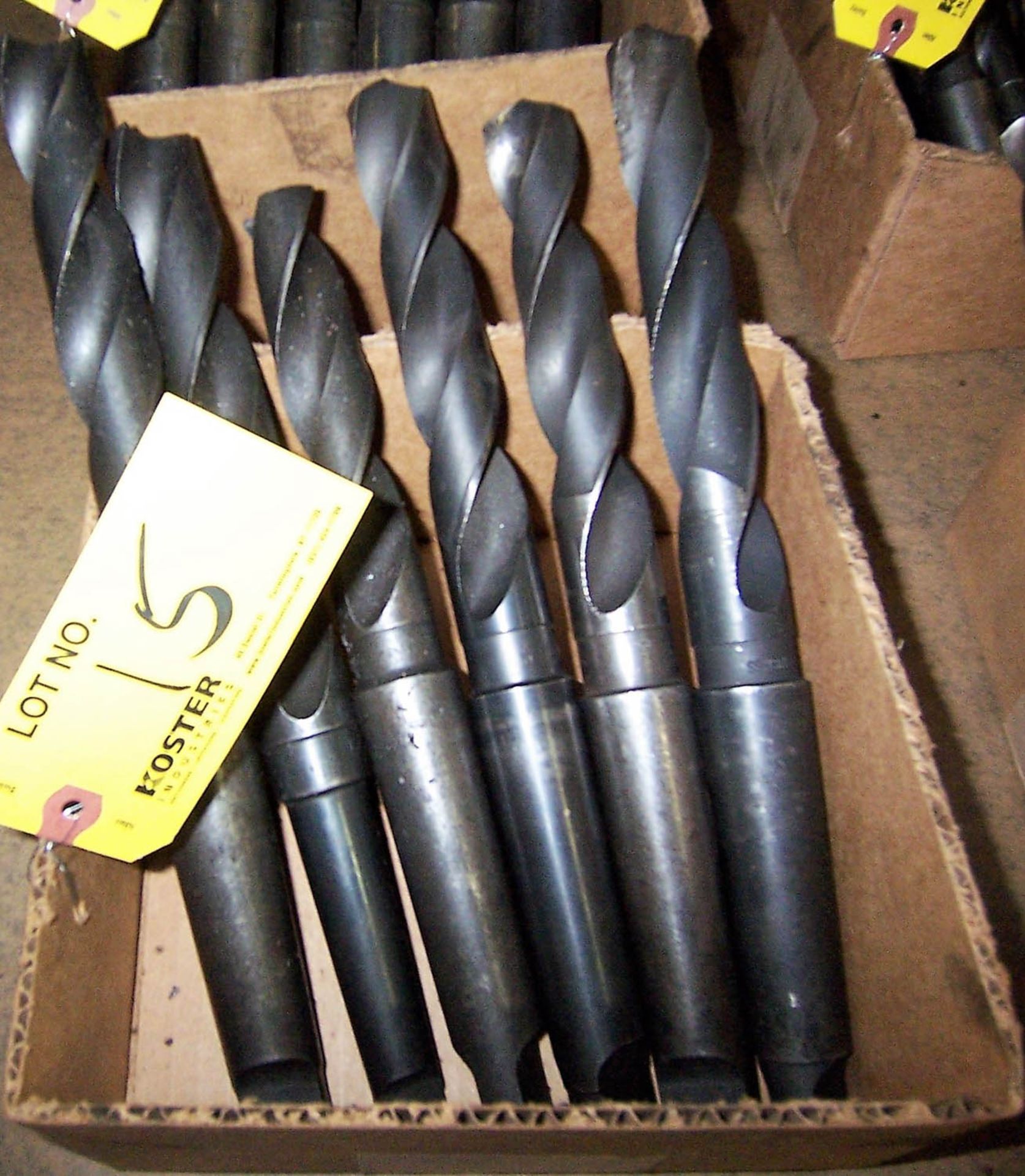 [6] ASSORTED HIGH SPEED DRILL BITS