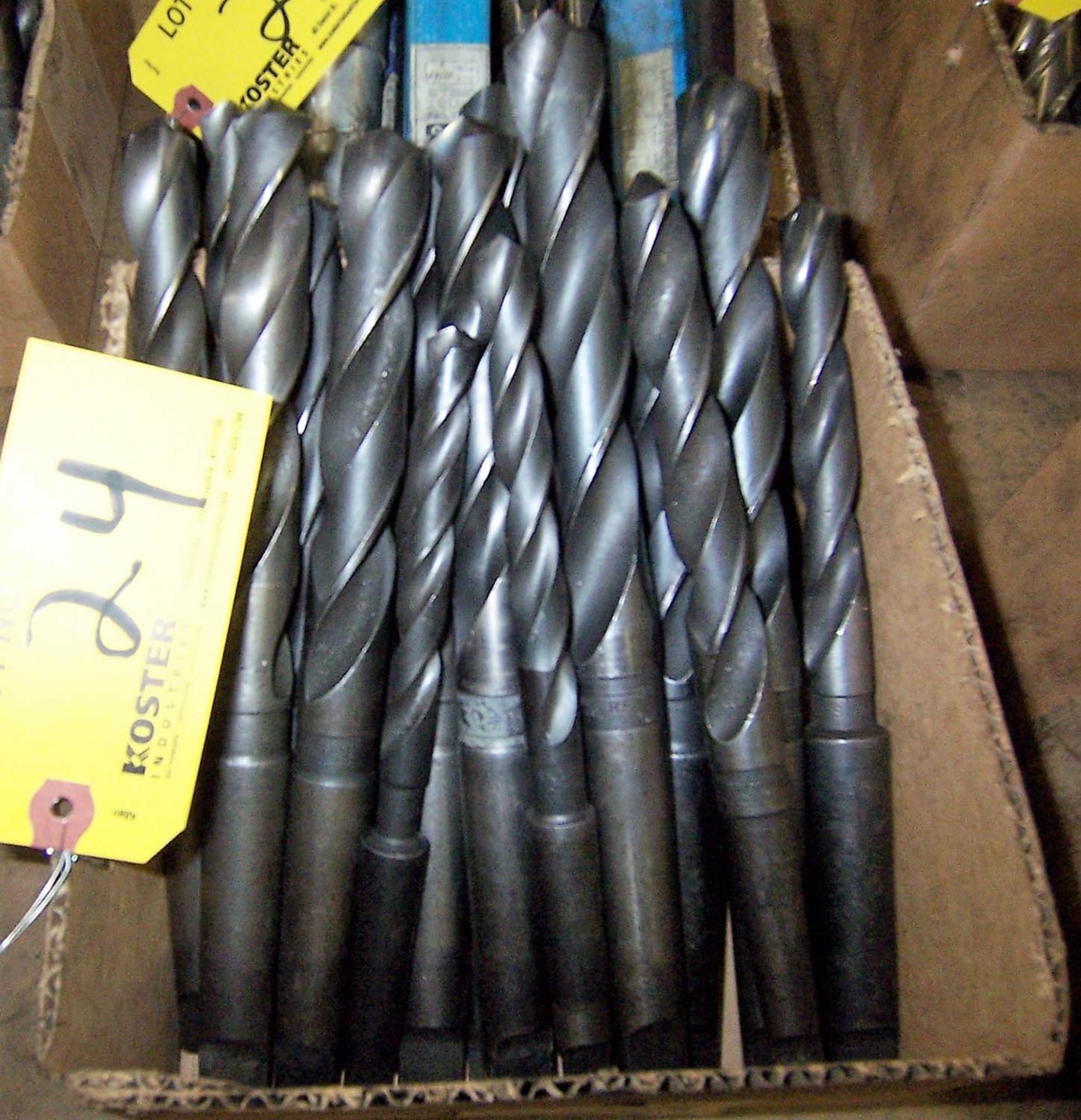 LOT OF ASSORTED HIGH SPEED DRILL BITS