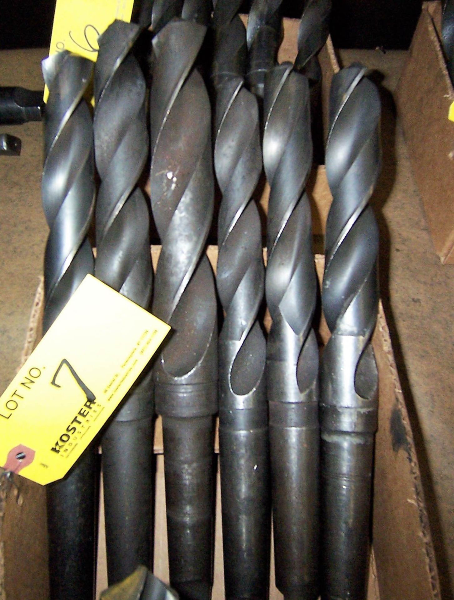 [6] ASSORTED HIGH SPEED DRILL BITS